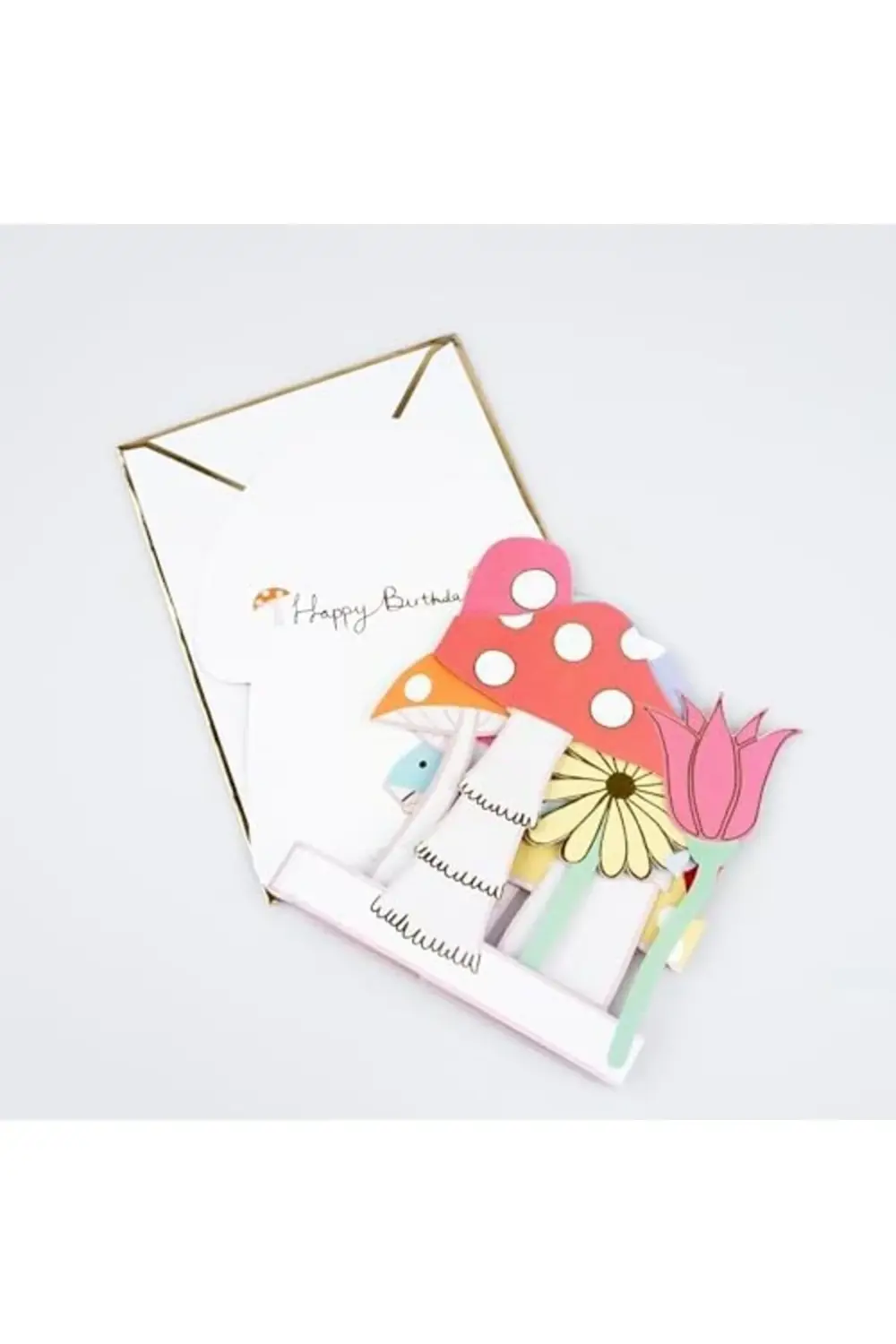 - Mushroom Concertina Card - Mantar Tebrik Kartı 1185222