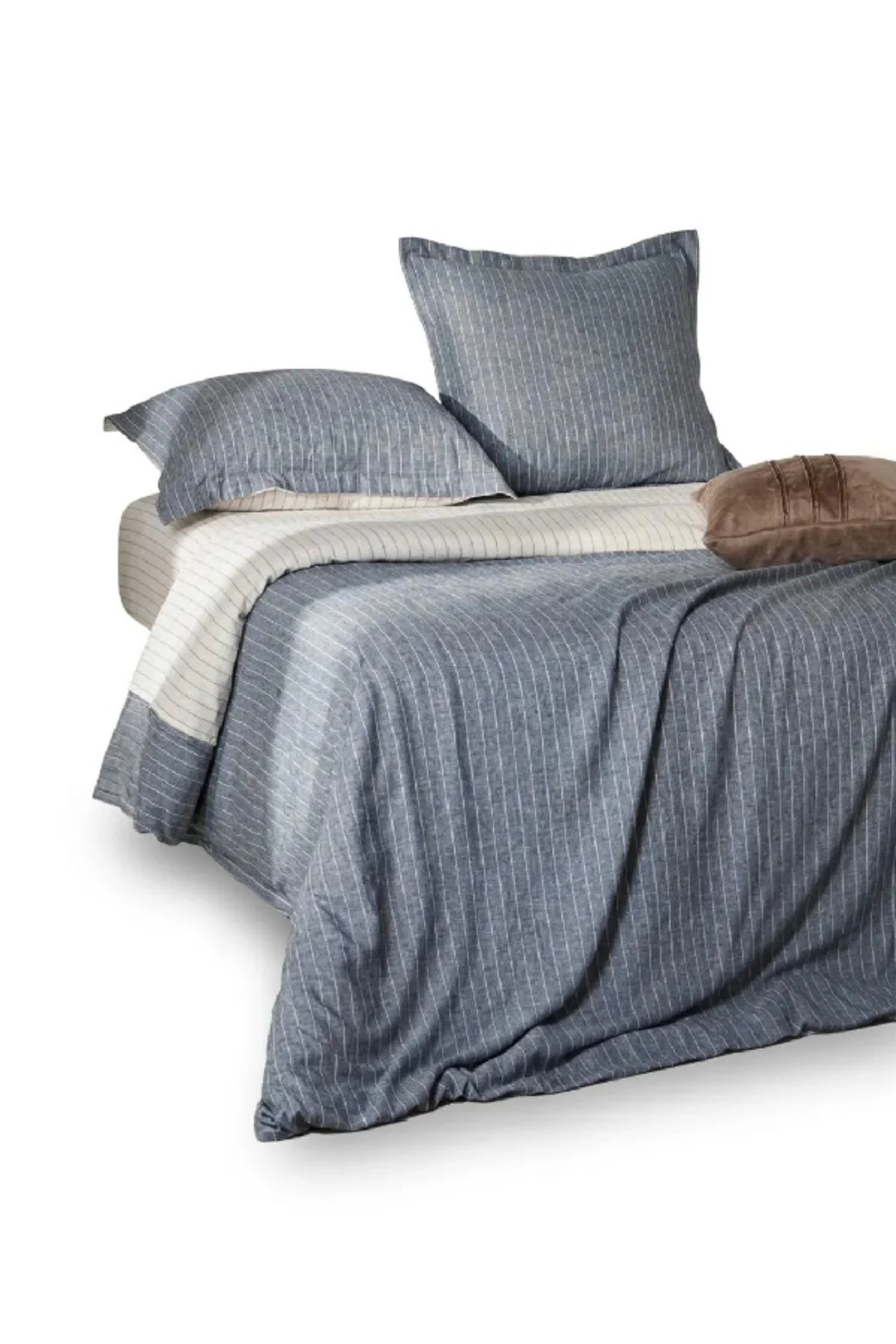 Müslin Yatak Örtüsü Takımı 4’lü Set(NEV240X260 ÇARŞAF 180X200+30 