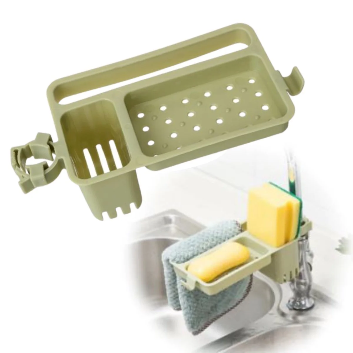Musluğa Takılan Sünger Havlu Askılı Sabun Hazneli Mutfak Banyo Lavabo Düzenleyici Organizer 5224 Diğer Musluğa Takılan Sünger Havlu Askılı Sabun Hazneli Mutfak Banyo Lavabo Düzenleyici Organizer 5224 Diğer