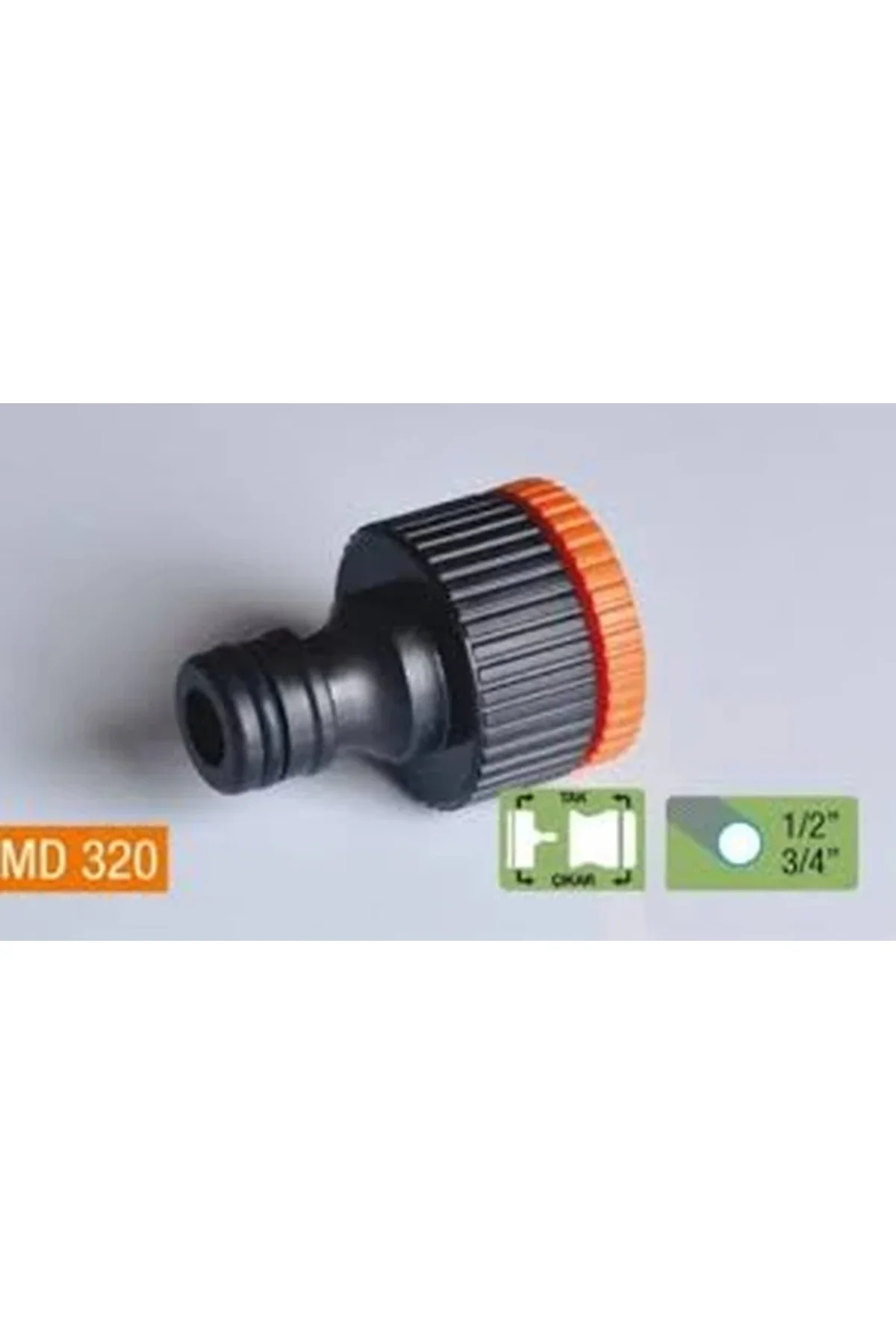 Musluk Bağlantı Adaptörü Dişi 1/2-3/4 Musluk Bağlantı Adaptörü Dişi 1/2-3/4