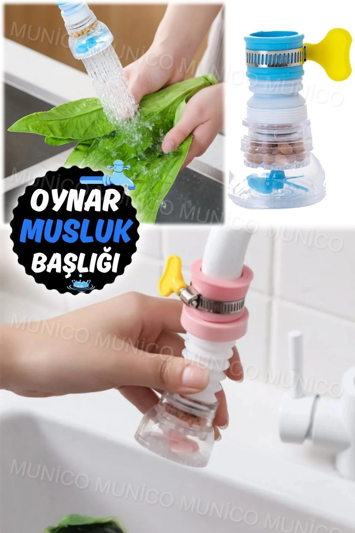 Musluklarınızda Geliştirilmiş Su Akışı: Munico'nun Ayarlanabilir 