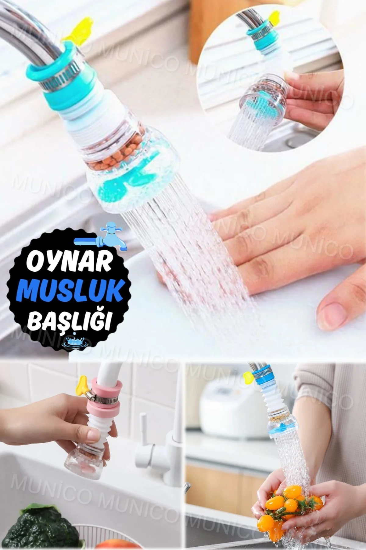 Musluklarınızda Geliştirilmiş Su Akışı: Munico'nun Ayarlanabilir 