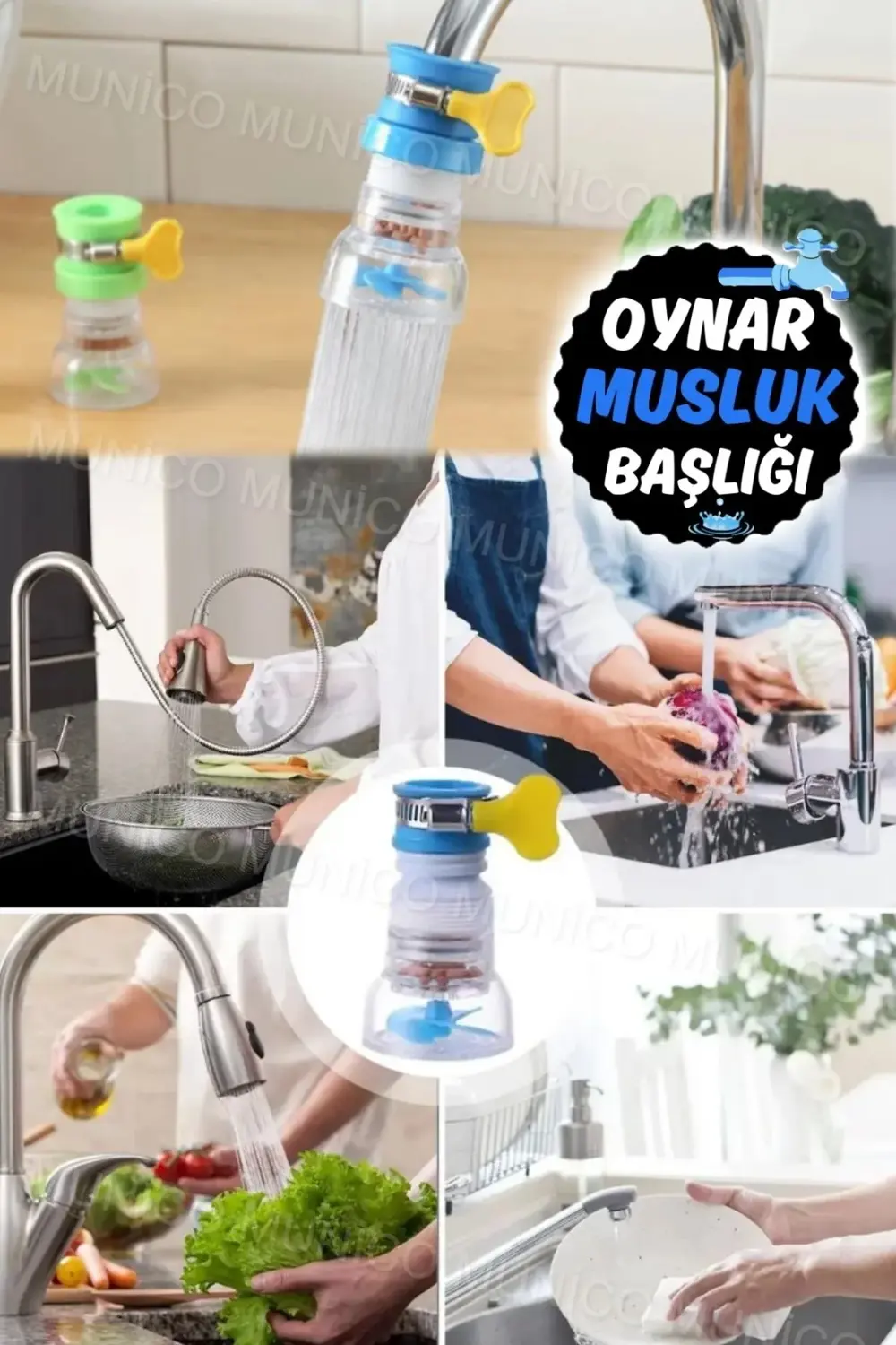 Musluklarınızda Geliştirilmiş Su Akışı: Munico'nun Ayarlanabilir