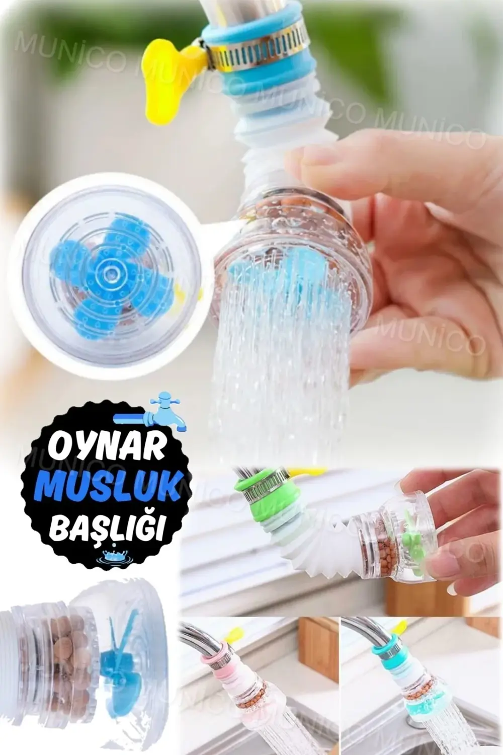 Musluklarınızda Geliştirilmiş Su Akışı: Munico'nun Ayarlanabilir