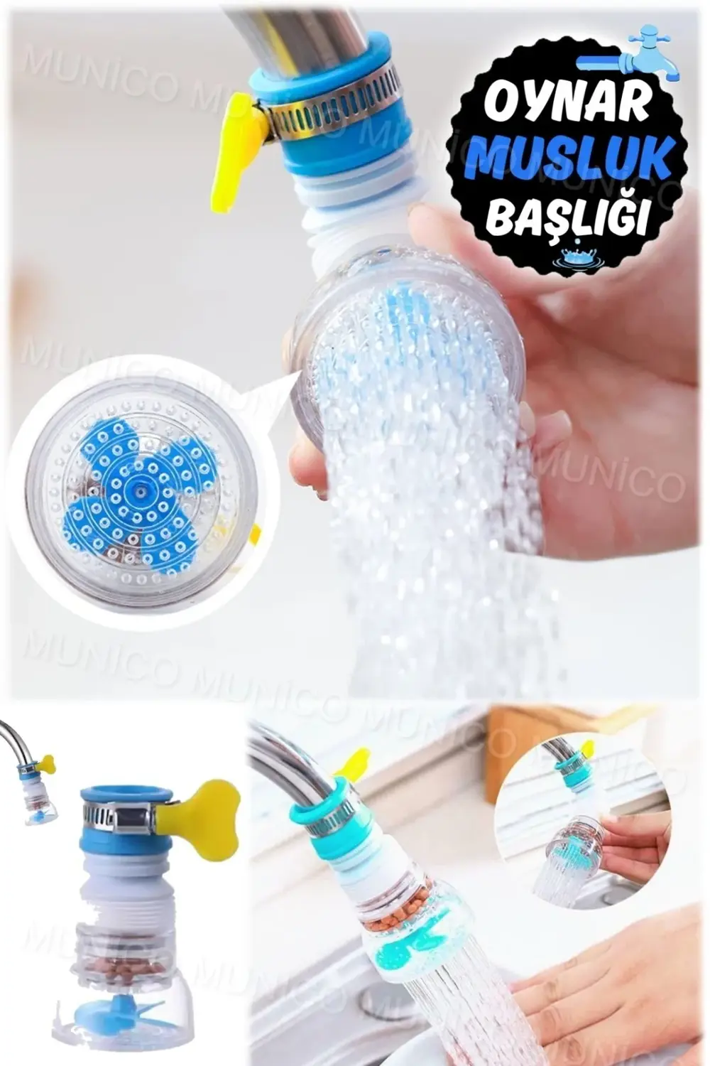 Musluklarınızda Geliştirilmiş Su Akışı: Munico'nun Ayarlanabilir