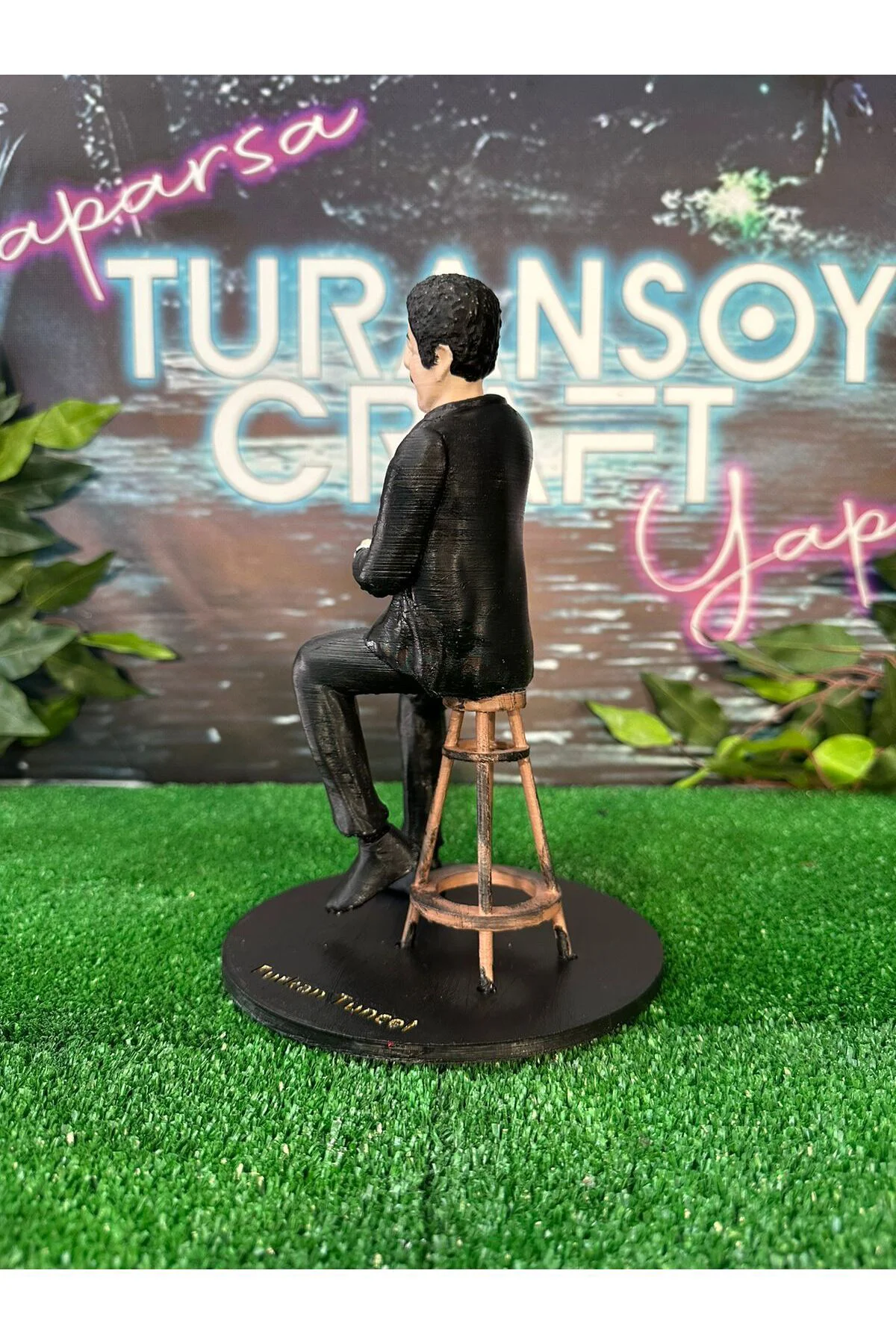 Müslüm Baba Hangimiz Sevmedik Boyalı Figür 20 CM (BÜYÜK BOY)