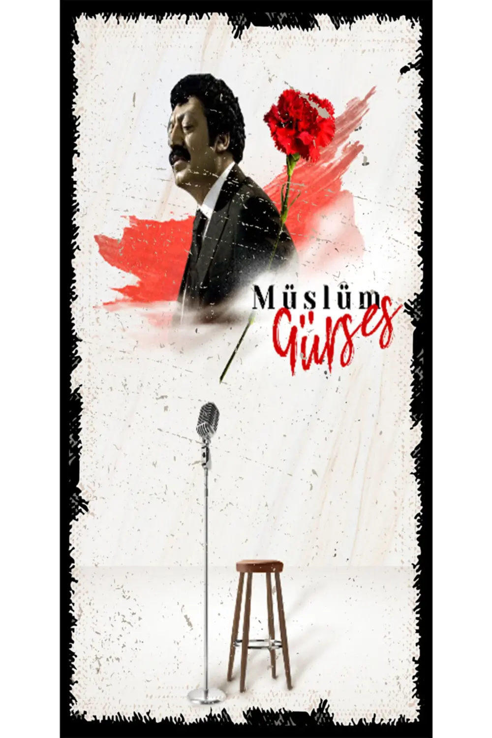 Müslüm Gürses 6'lı Ahşap Duvar Poster Seti - Hbb Özel Seri
