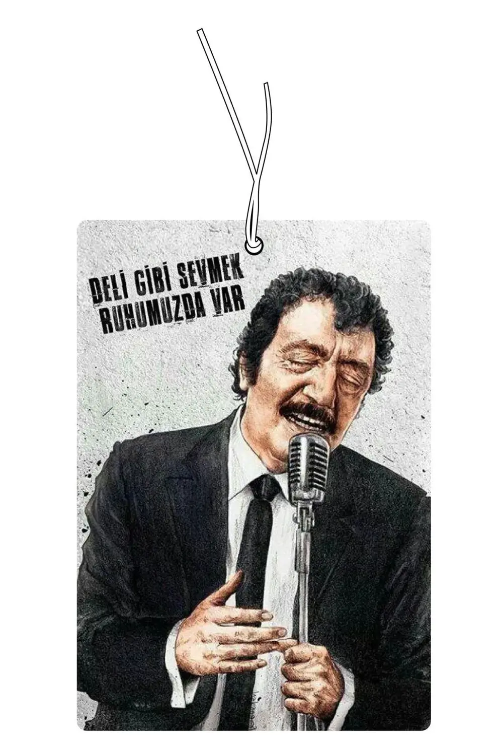 Müslüm Gürses Nostalji Tasarımlı Dekoratif Oto Kokusu Ve Aksesuar