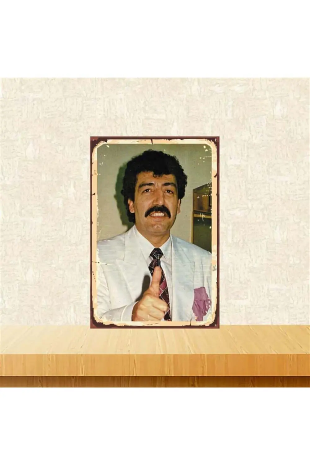 Müslüm Gürses Retro Ahşap Poster Tkfx3838 Müslüm Gürses Retro Ahşap Poster Tkfx3838