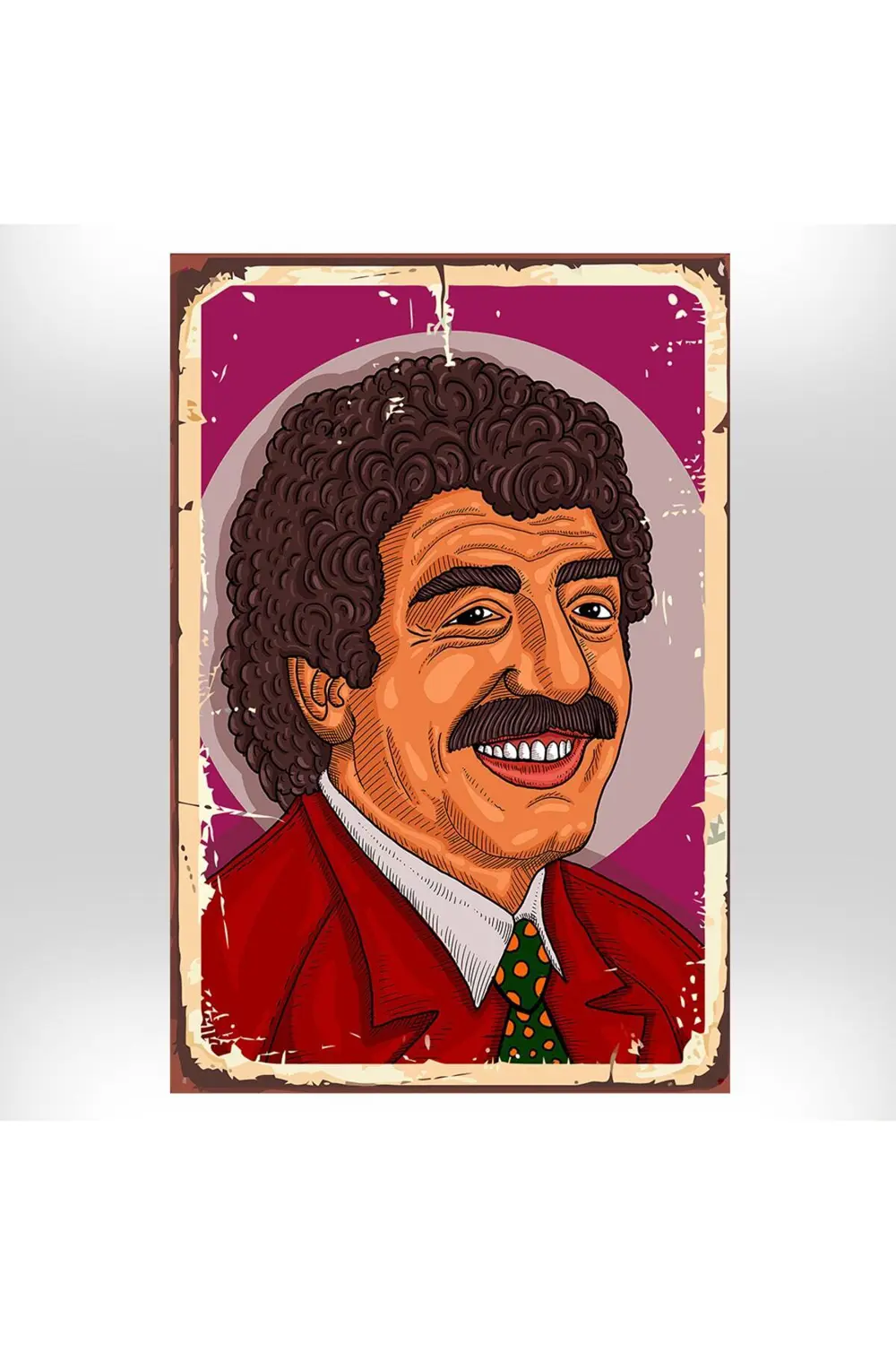 Müslüm Gürses Tasarımlı 20x30 Cm Retro Ahşap Tablo Müslüm Gürses Tasarımlı 20x30 Cm Retro Ahşap Tablo