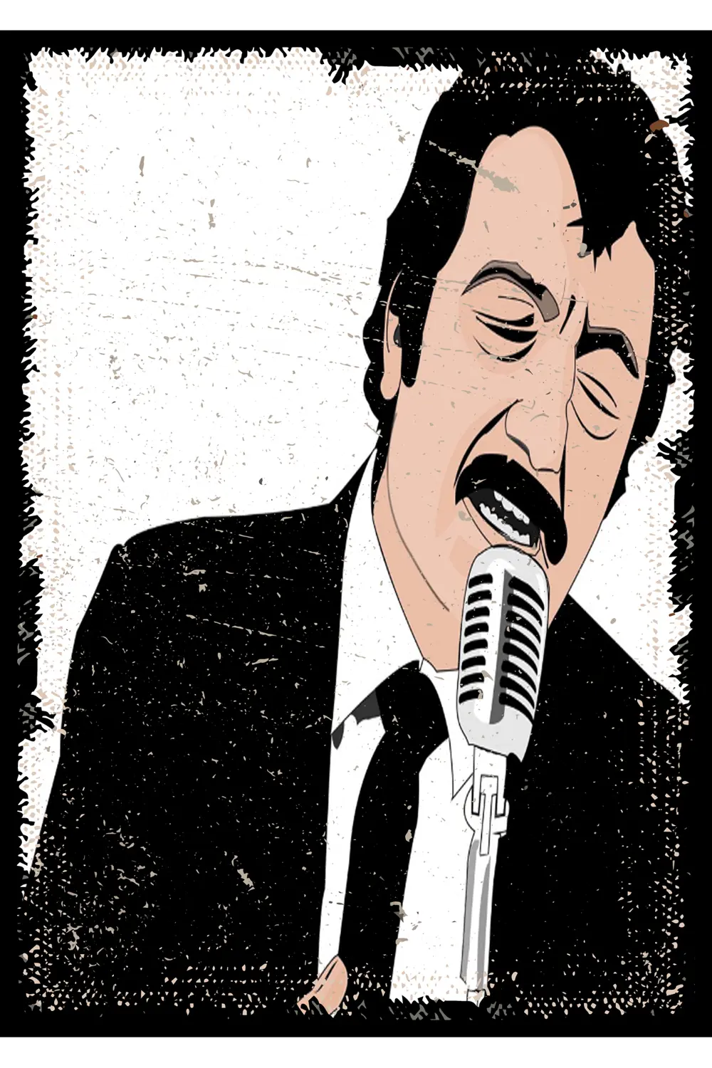 Müslüm Gürses Tasarımlı Ahşap Poster