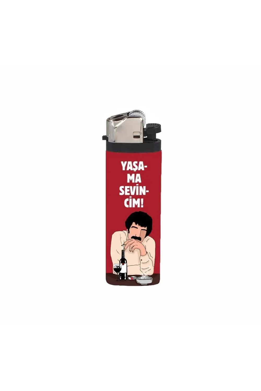 Müslüm Gürses Yaşama Sevincim Full Kaplamalı Gazlı Çakmak