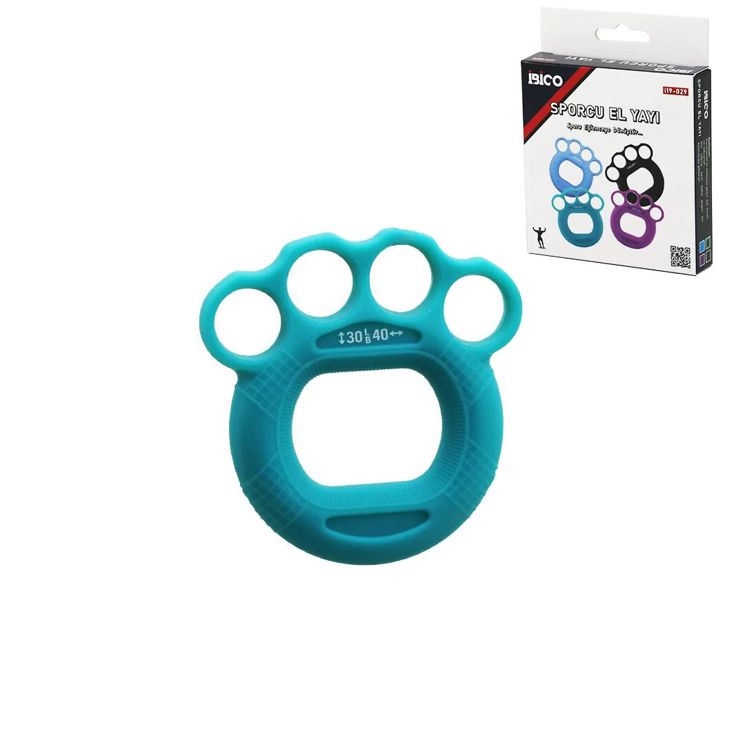 Muşta Model Sporcu Silikon El Yayı Çift Kullanım = 40LBS - 50LBS Muşta Model Sporcu Silikon El Yayı Çift Kullanım = 40LBS - 50LBS