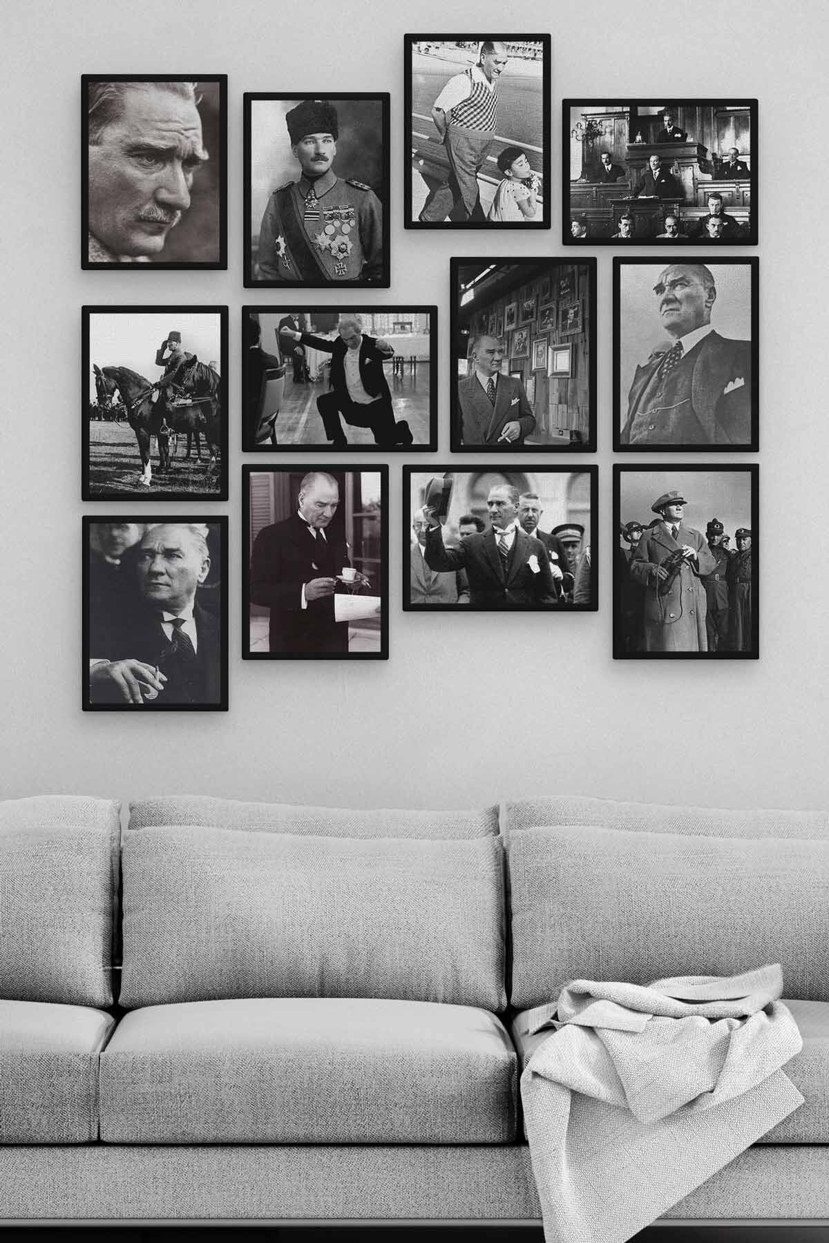 Mustafa Kemal Atatürk 12 Parça Ahşap Mdf Tablo Zlltb272 Mustafa Kemal Atatürk 12 Parça Ahşap Mdf Tablo Zlltb272