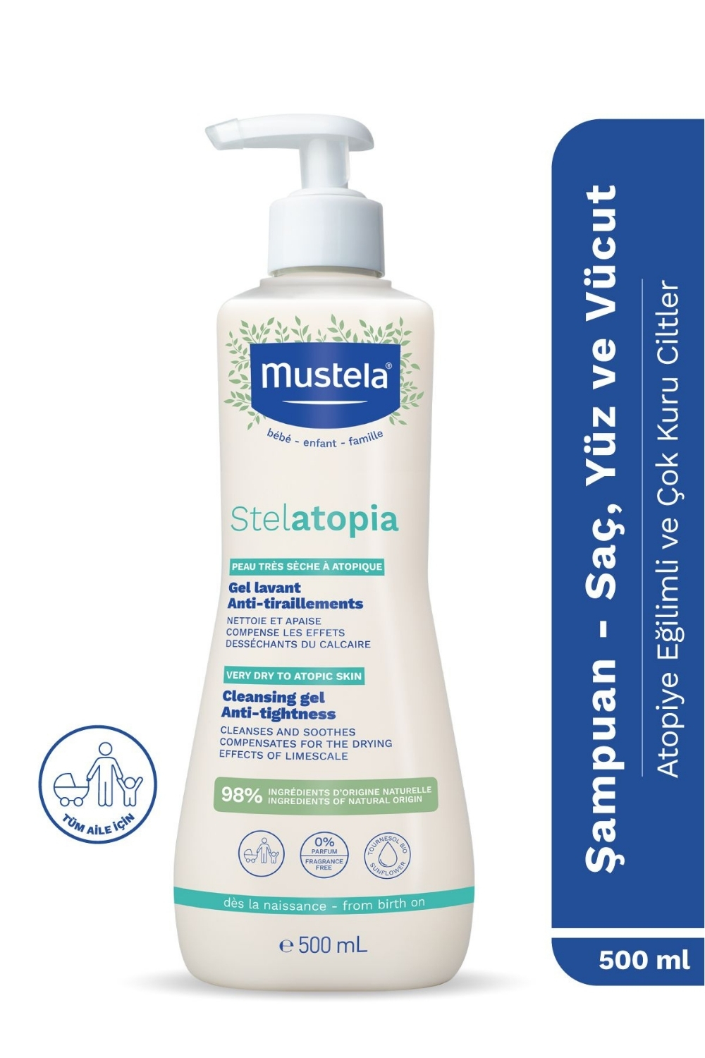 Mustela Stelatopia Şampuan 500 ml