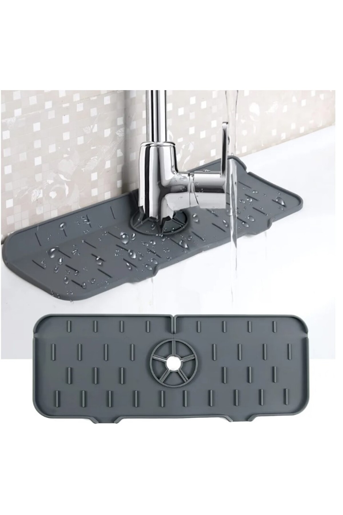Mutfak Banyo Lavabo Kenarı Silikon Matı