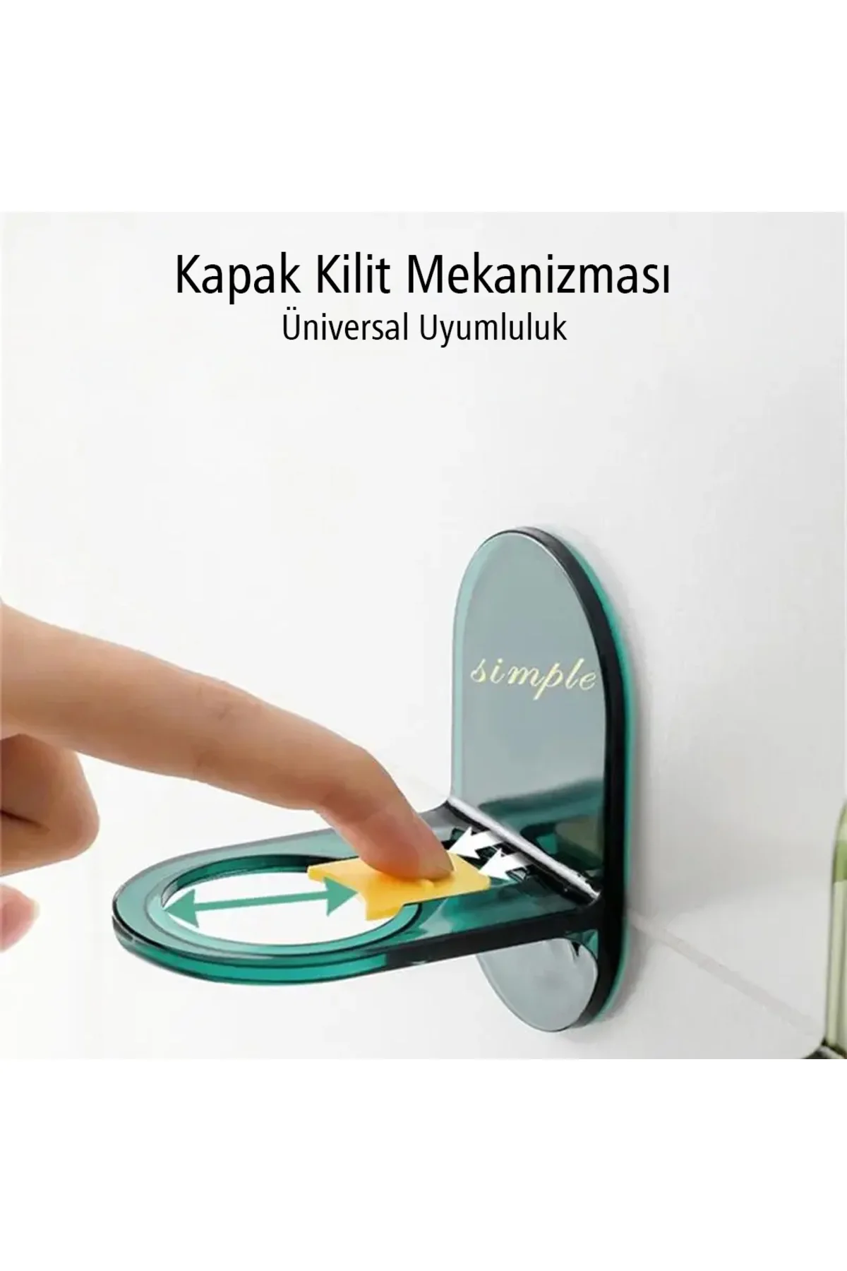 MUTFAK BANYO SIVI SABUN DEZENFEKTAN ŞAMPUAN TUTACAĞI RAFI (4744)