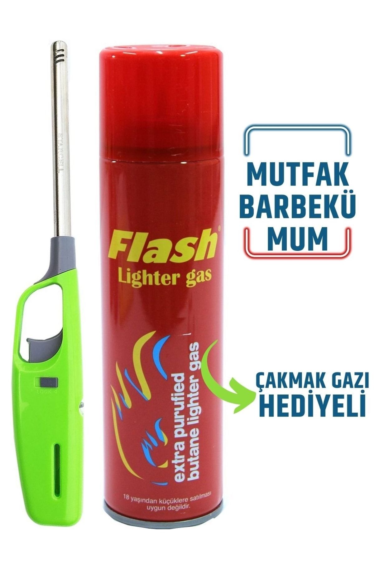 Mastercare Mutfak Barbekü Çakmağı Gaz Hediyeli 713053