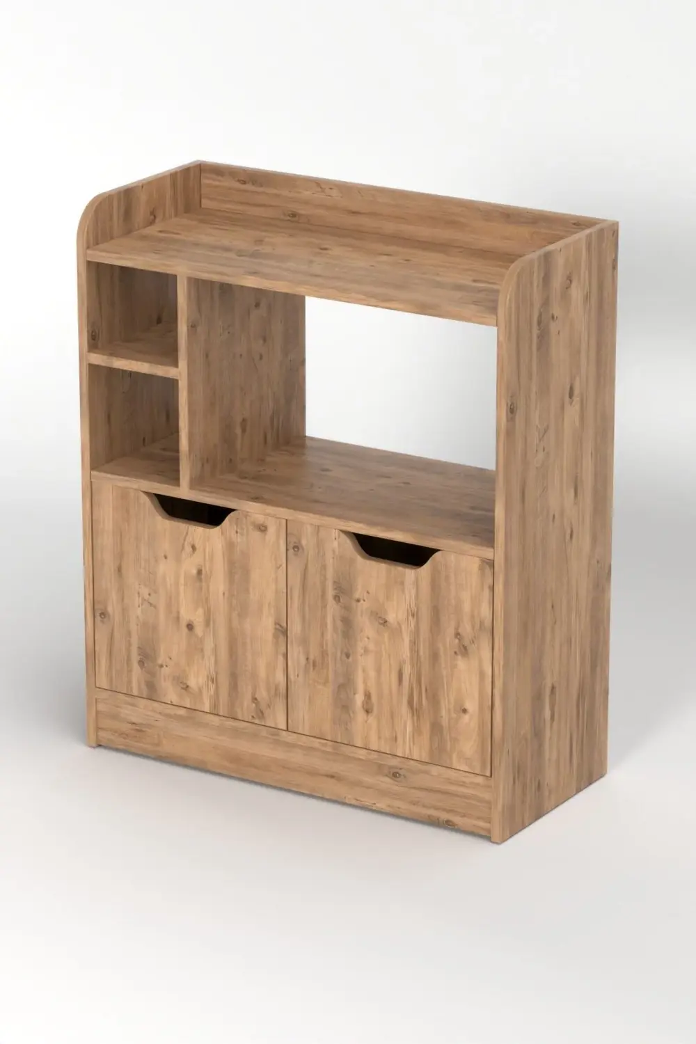 MUTFAK DOLABI ÇOK AMAÇLI FIRIN DOLABI 2 KAPAKLI RAFLI KAHVE KÖŞES