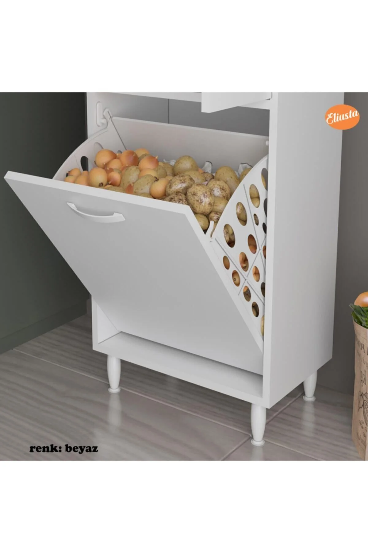 Mutfak Dolabı Kirli Çamaşır Dolabı Düşer Kapalı Banyo Dolabı Çok 