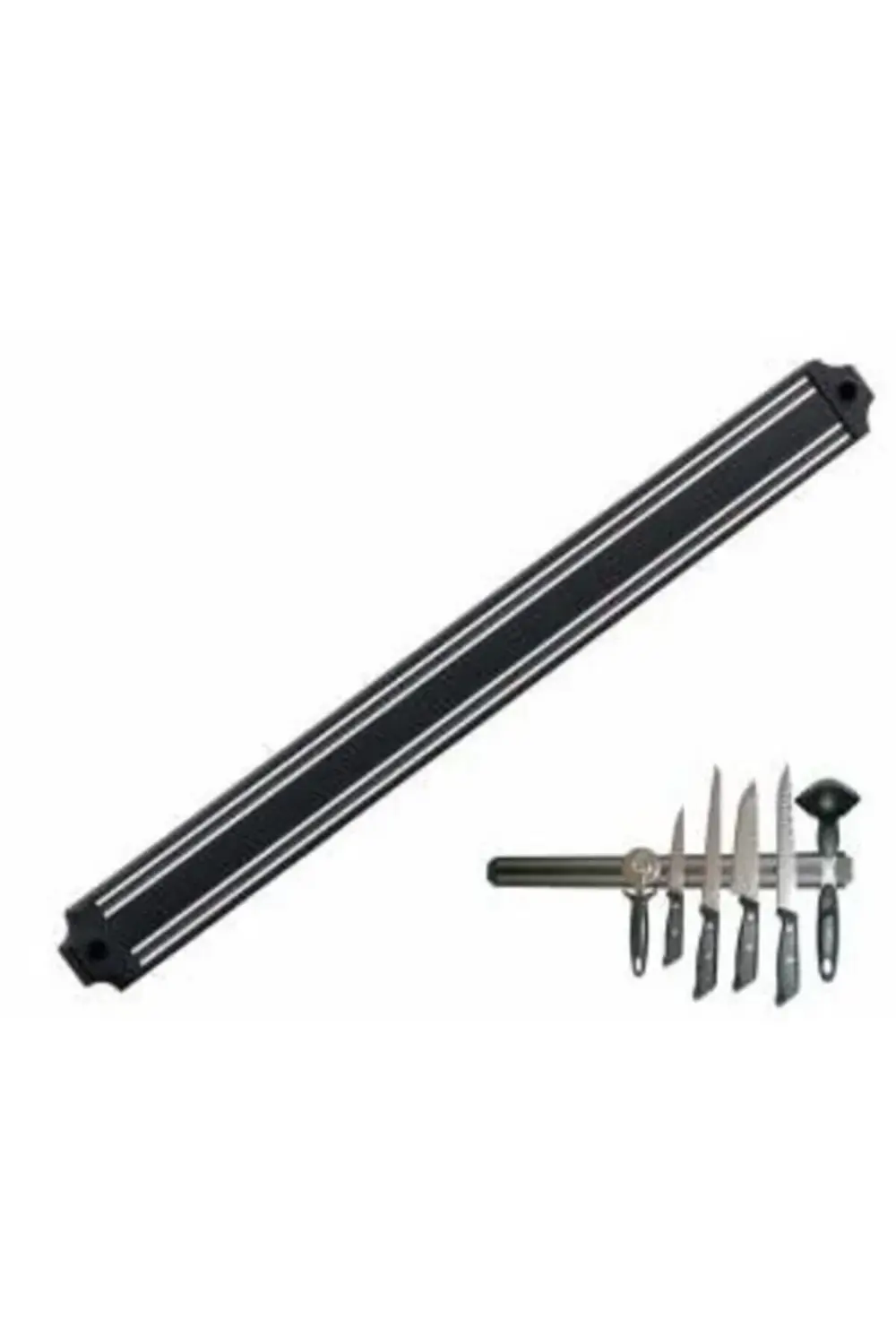 Mutfak Duvarına Asılan Modern Mıknatıslı Bıçak Askısı 50 Santim U