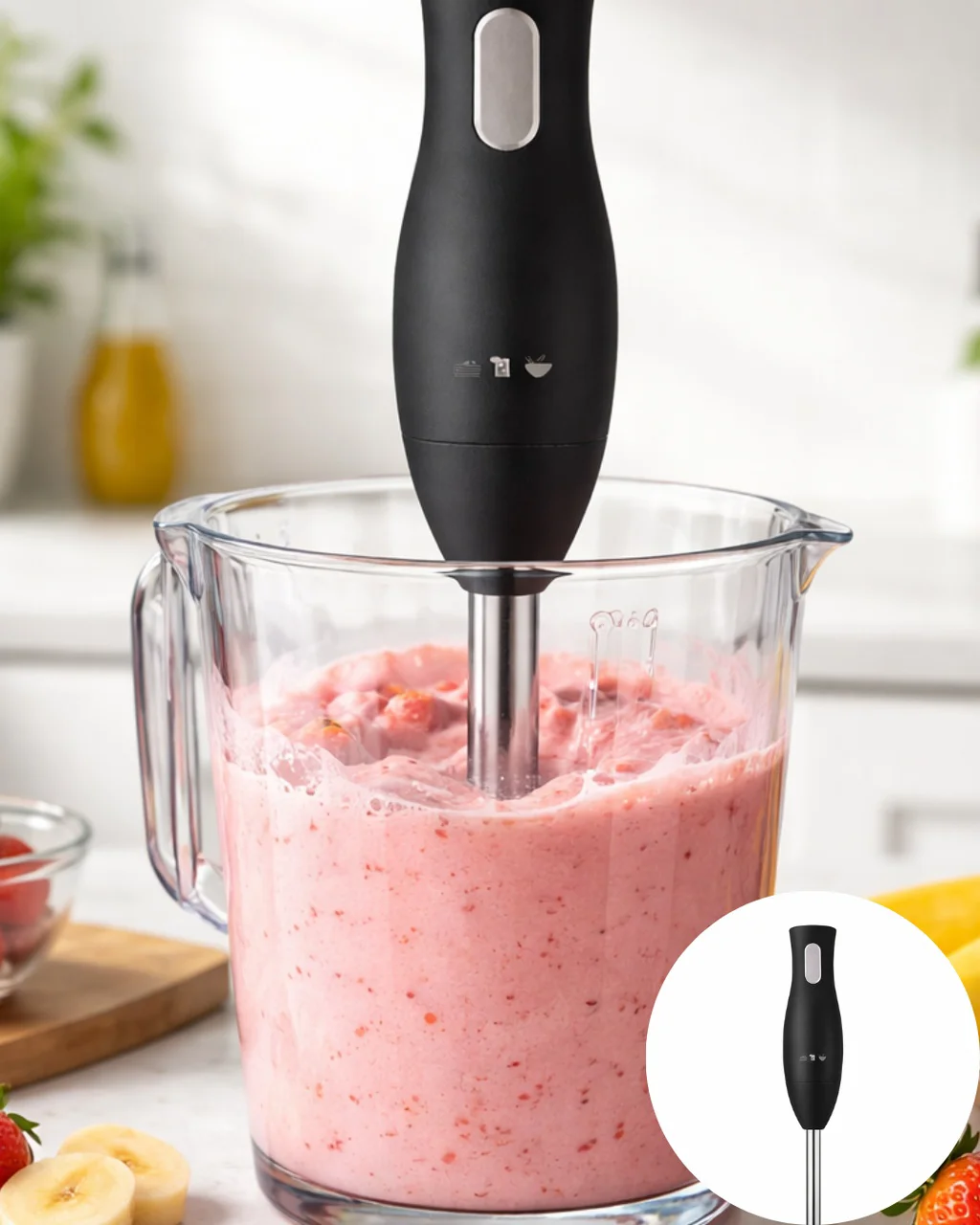 Mutfak El Blenderı Paslanmaz Çelik Uçlu Ergonomik Tasarım - Lisinya Diğer