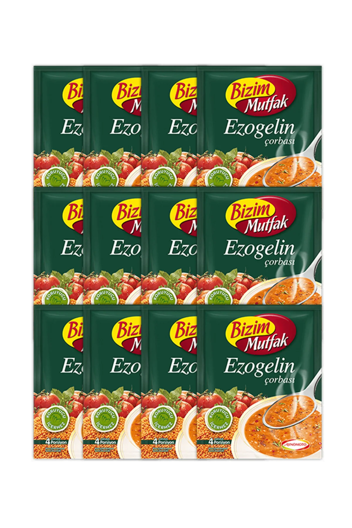 Mutfak Ezogelin Çorbası 80 Gr X 12 Adet