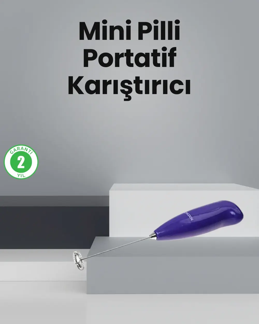 Mutfak İçin Mini El Mikseri – Kahve, Süt, Krema ve Sos Karıştırıc