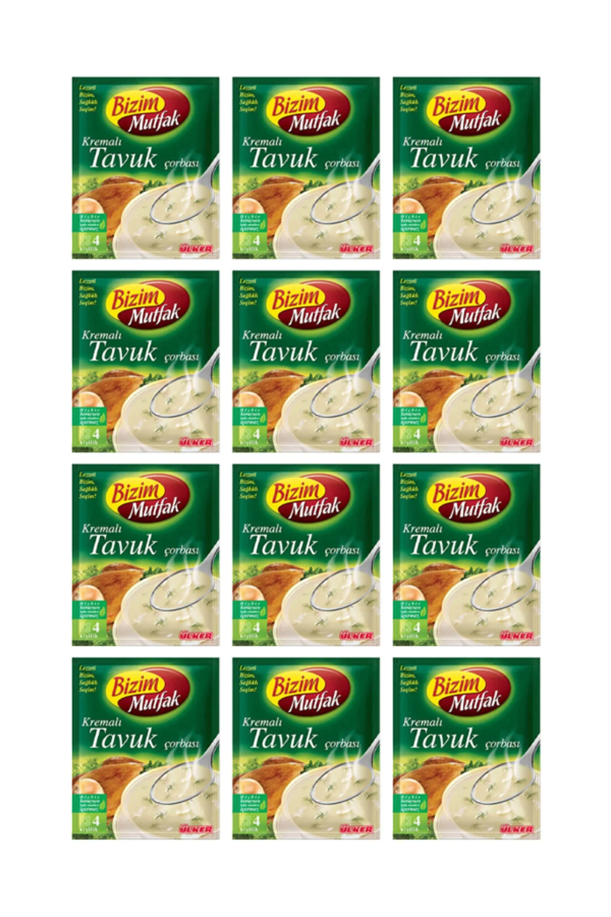 Mutfak Kremalı Tavuk Çorbası 62 gr X 12 Adet