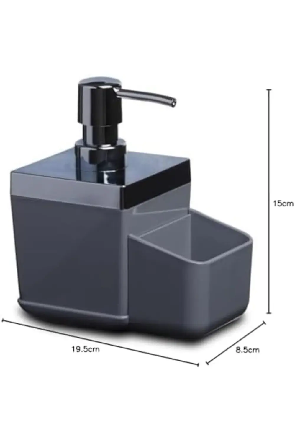 Mutfak Sıvı Sabunluk-Gri 395519