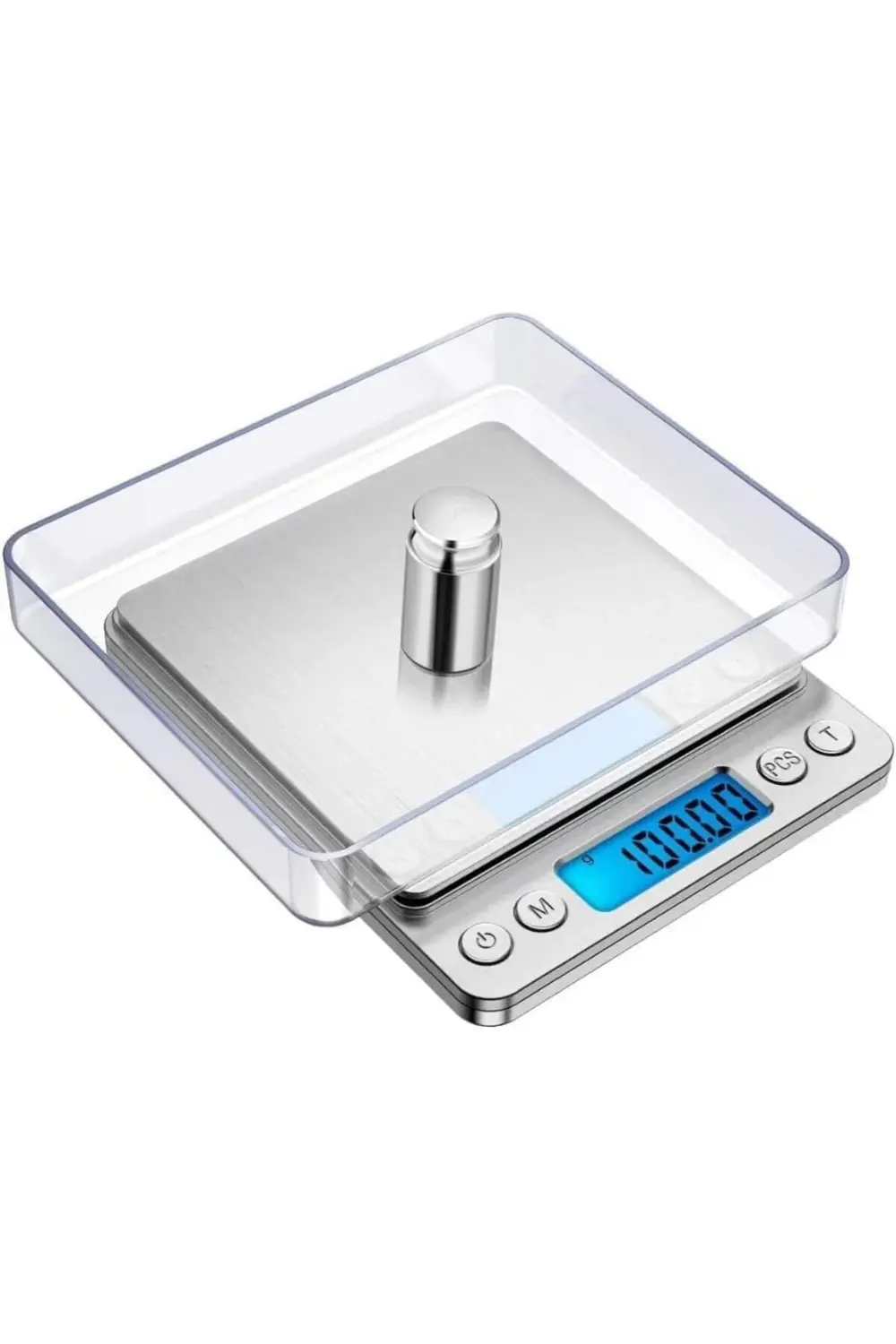 Mutfak Tartı, 3 KG Kapasite, 0.1 Gr, LCD Ekran, Mutfak ve Kuyumcu