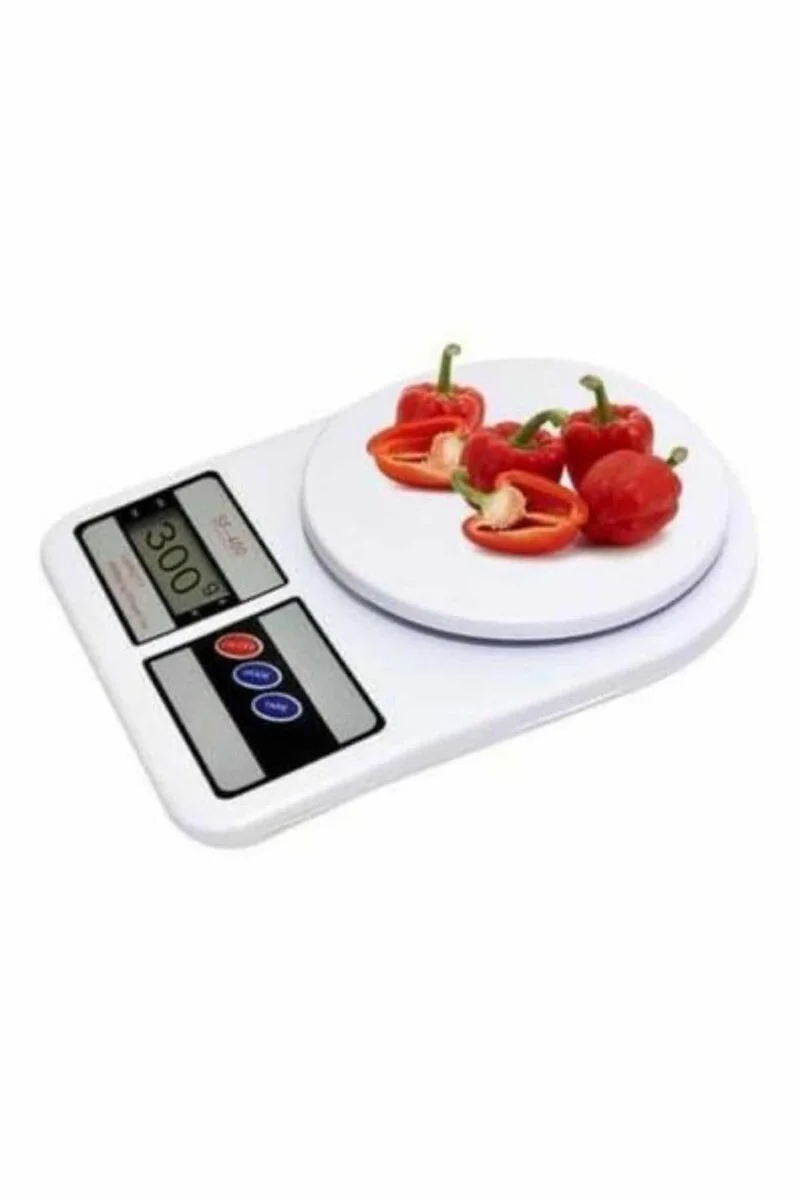 Mutfak Tartısı Dijital Göstergeli 10 Kg Kapasiteli - Hassas Ölçüm ve Pratik Kullanım