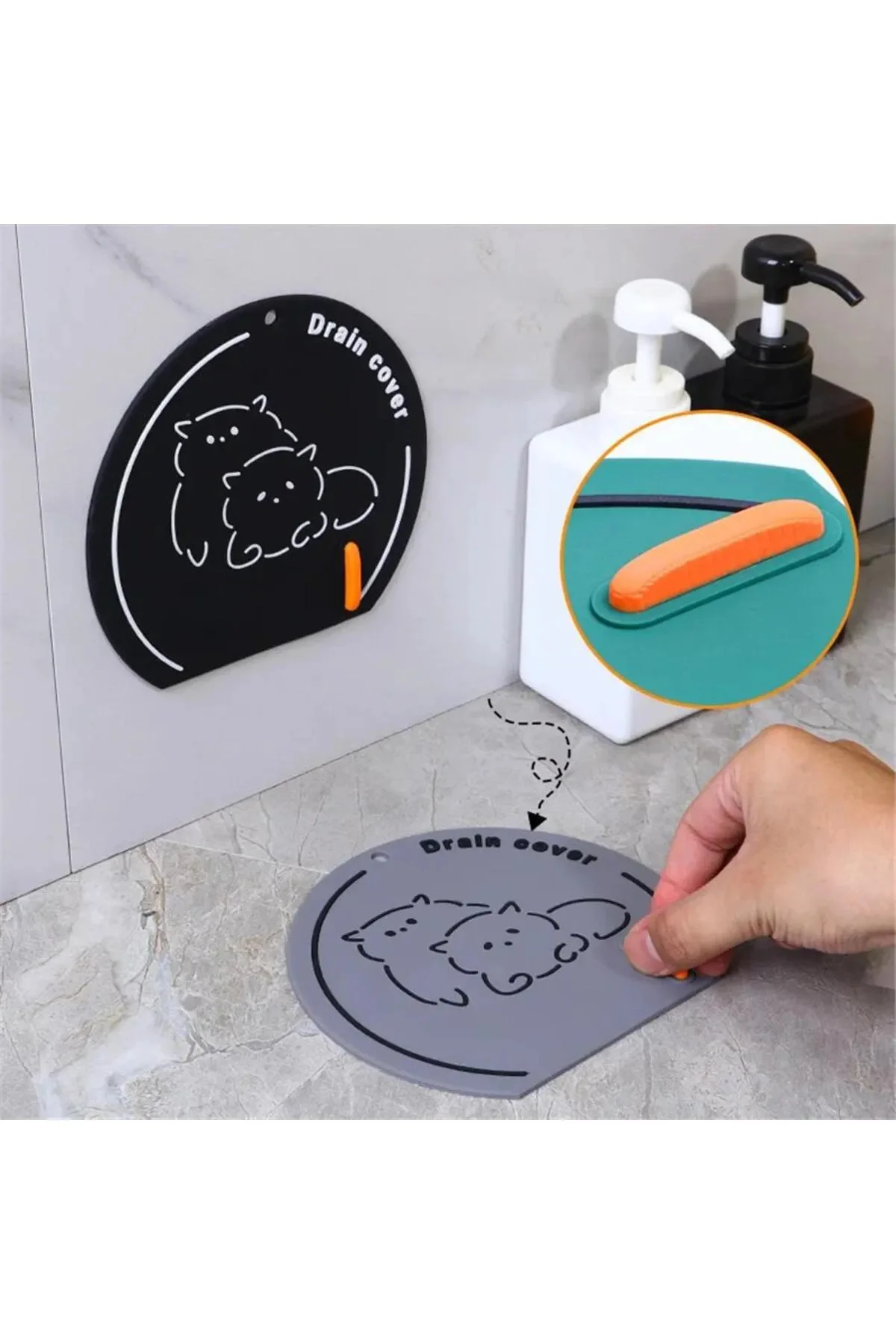 Mutfak Ve Banyo Gideri Koku Önleyici Silikon Mat