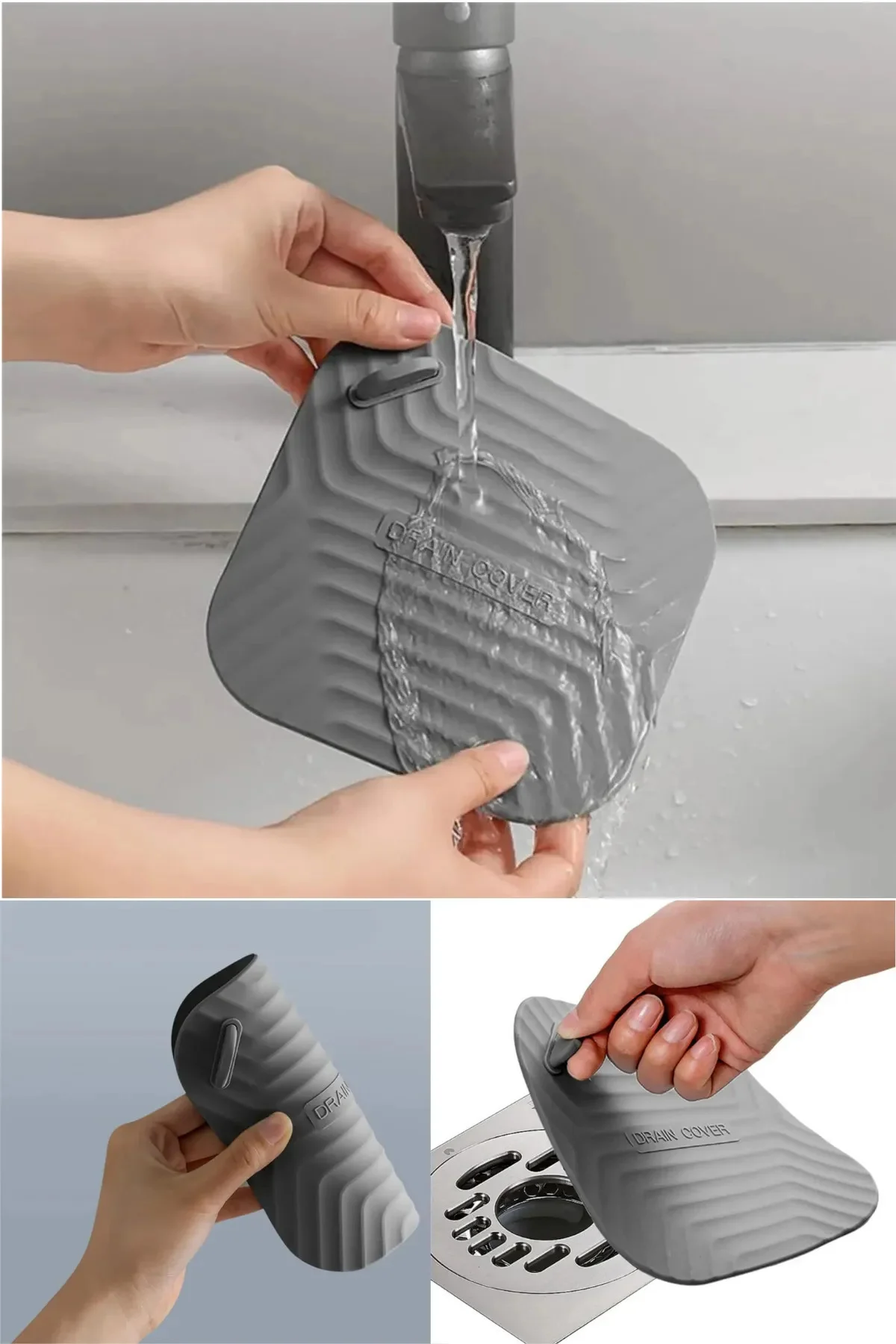 Mutfak ve Banyo Gideri Koku Önleyici Silikon Mat 1 Adet