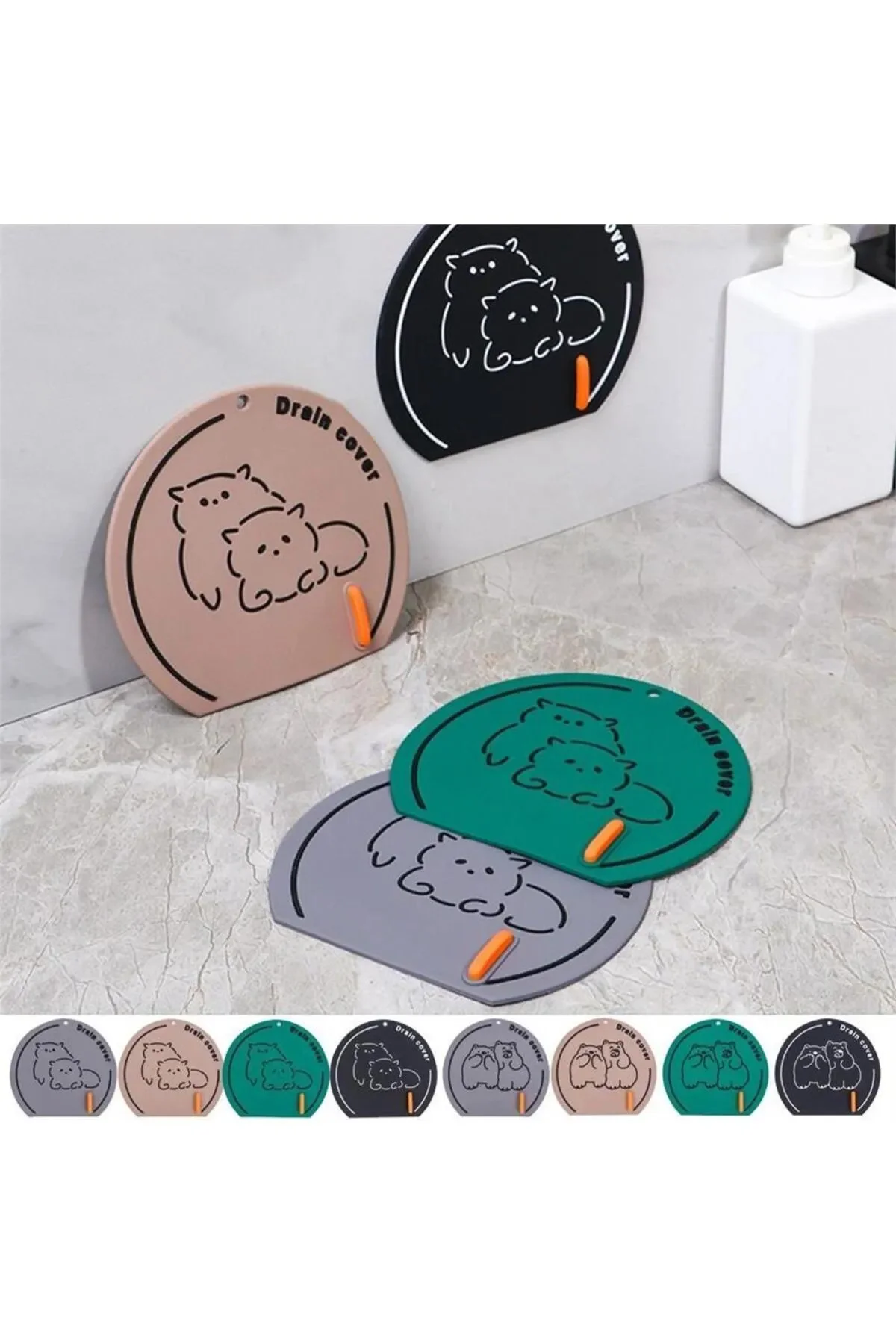 Mutfak Ve Banyo Gideri Koku Önleyici Silikon Mat