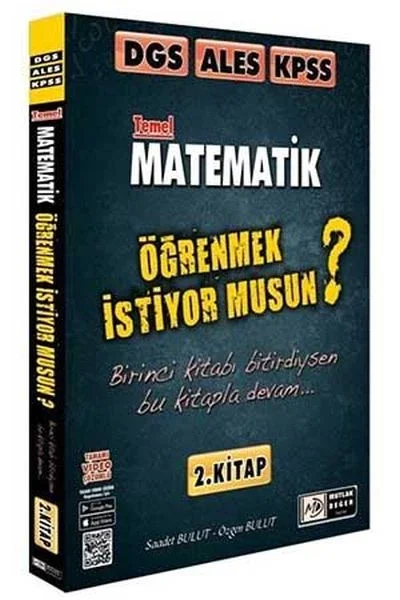 Mutlak Değer DGS ALES KPSS Temel Matematik Video Çözümlü Soru Bankası 2. Kitap Fiyatı, Yorumları ve Özellikleri