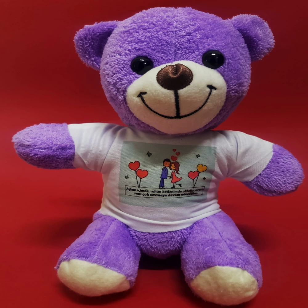 Byntr Mutlu Aşıklar Temalı Peluş Ayıcık