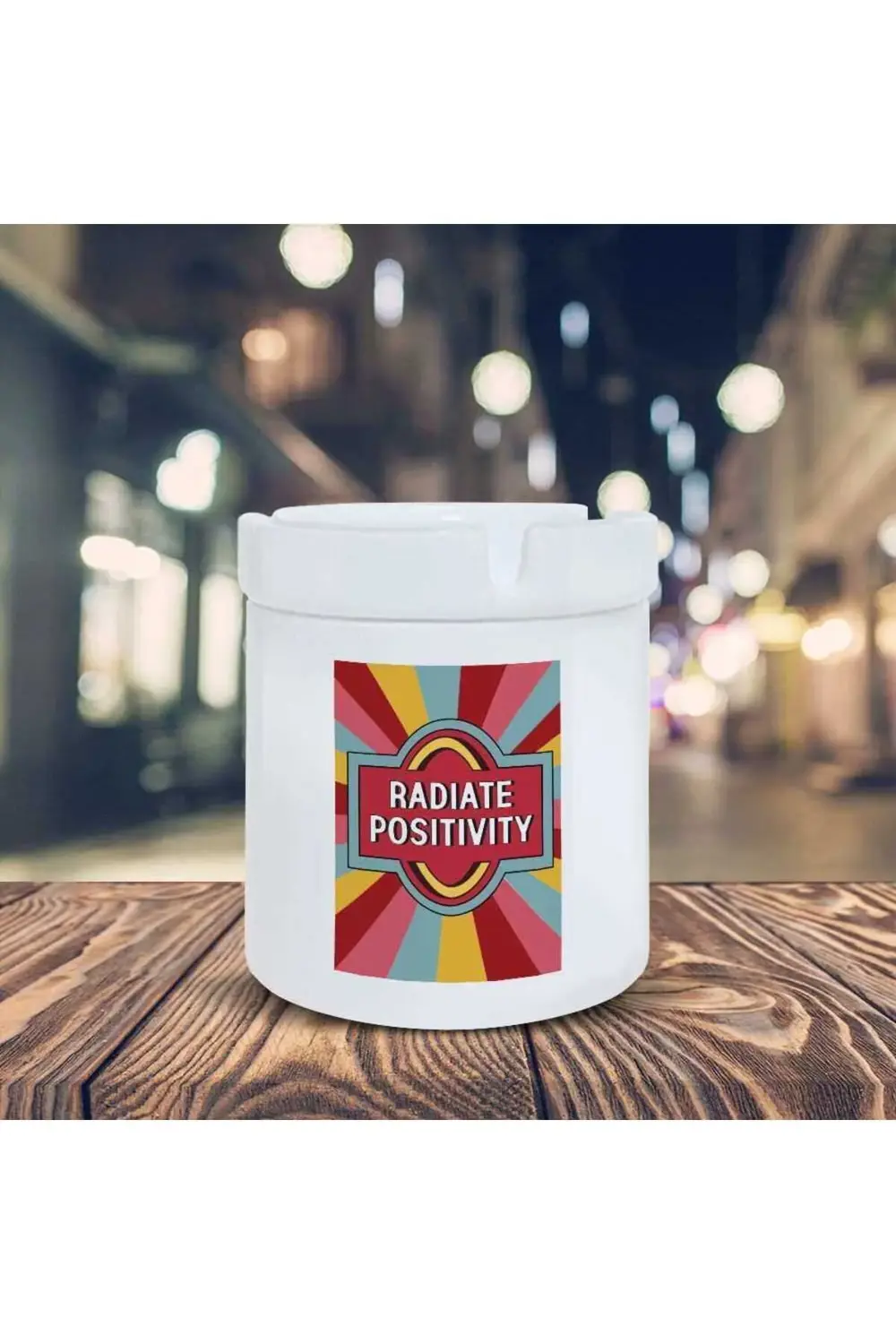 Mutluluk Küllük Pozitifliği Yaymak Baskılı Kül Tablası Kl-214