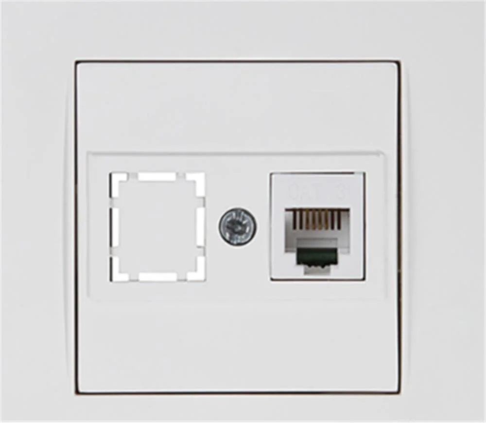 Mutlusan Rita Telefon Prizi 1XRJ12 Beyaz Bilisterli  (2220 125 01