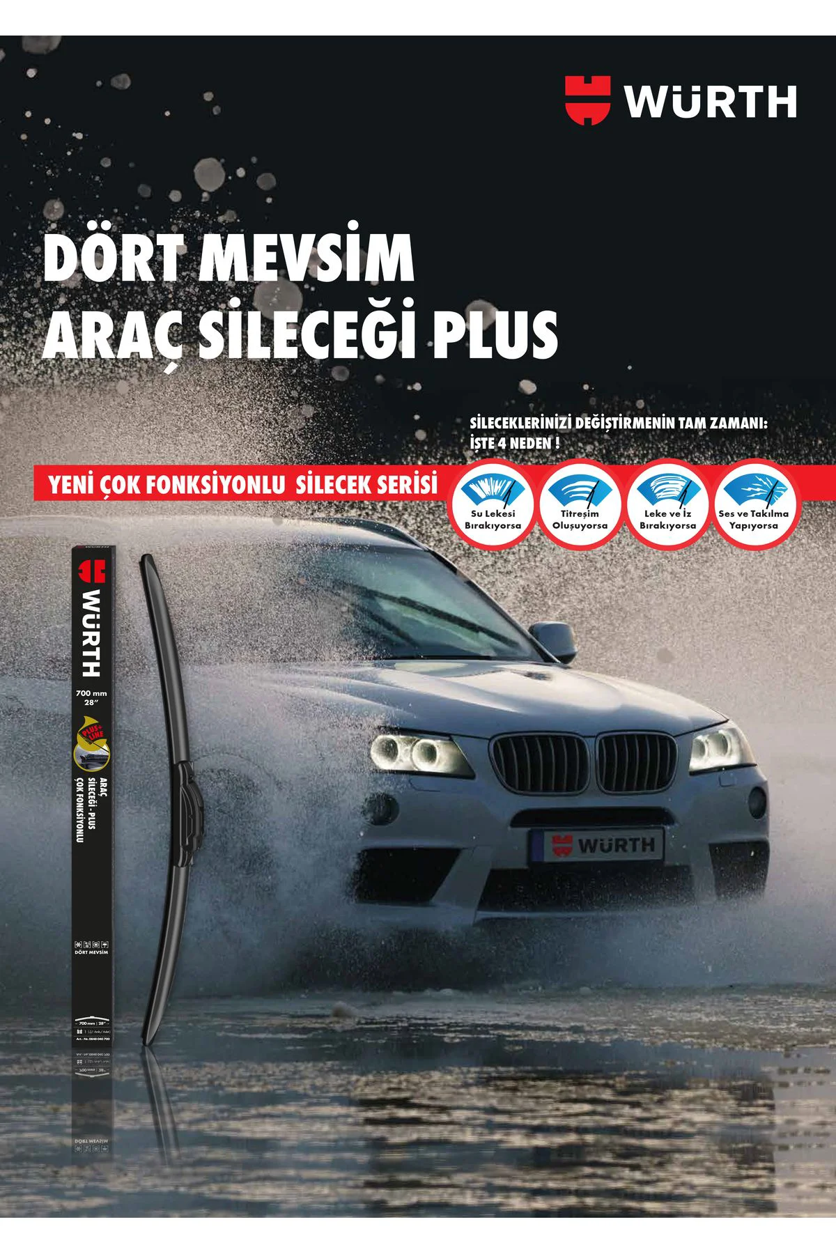 Muz Silecek Takımı Volkswagen Polo 2009-2017 ile uyumlu Fiyatı, Yorumları ve Özellikleri