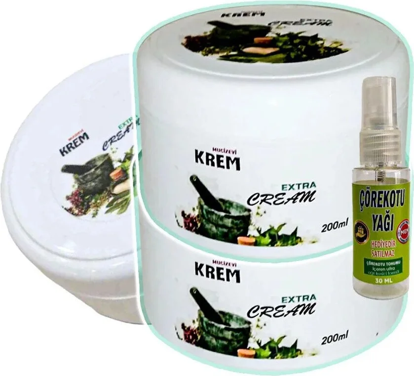 Muzicevi Bakım Masaj Kremi - Çörek Otu Yağı ile Nemlendirici 3'lü Set (3x125ml+30ml) Fiyatı, Yorumları ve Özellikleri