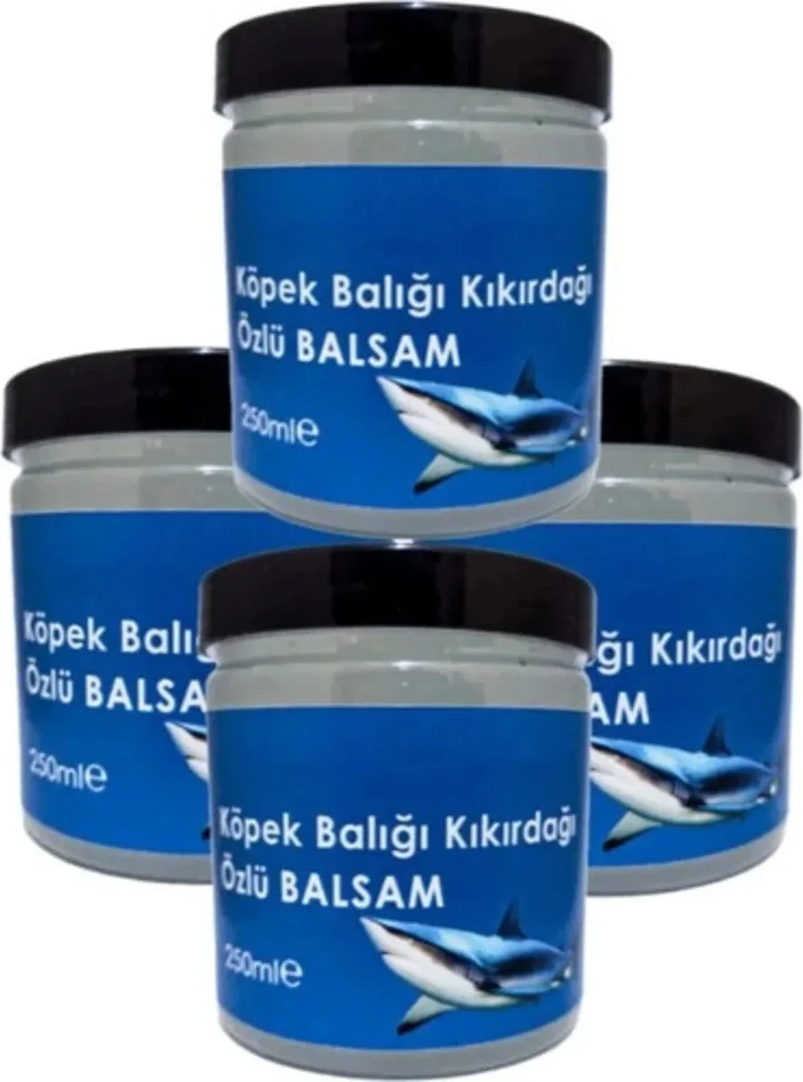 Muzicevi Köpekbalığı Kremi 250 ml x 4 Adet - Köpek Eklemleri İçin Destek