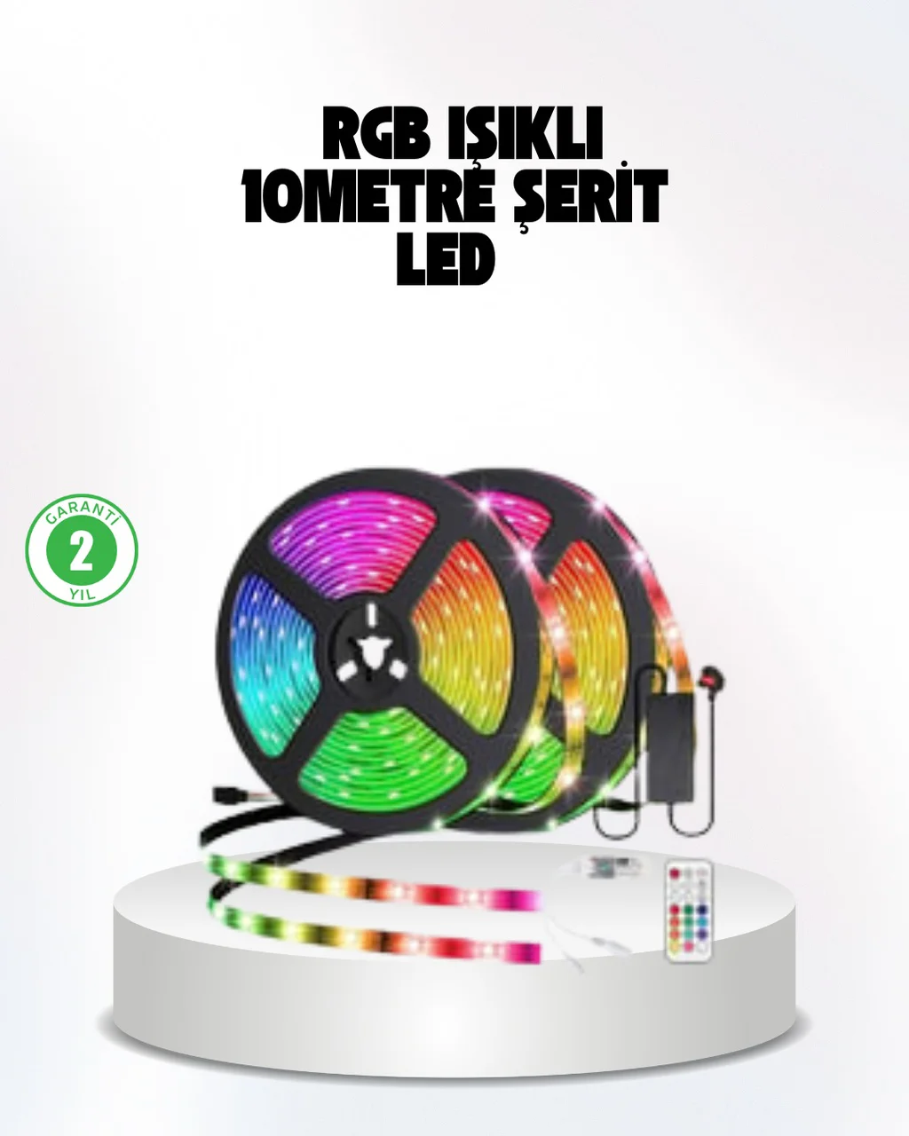 Müziğe Duyarlı Renkli Smart Şerit Led Işık Usb Bağlantılı Ambiyans Aydınlatma - Lisinya Diğer