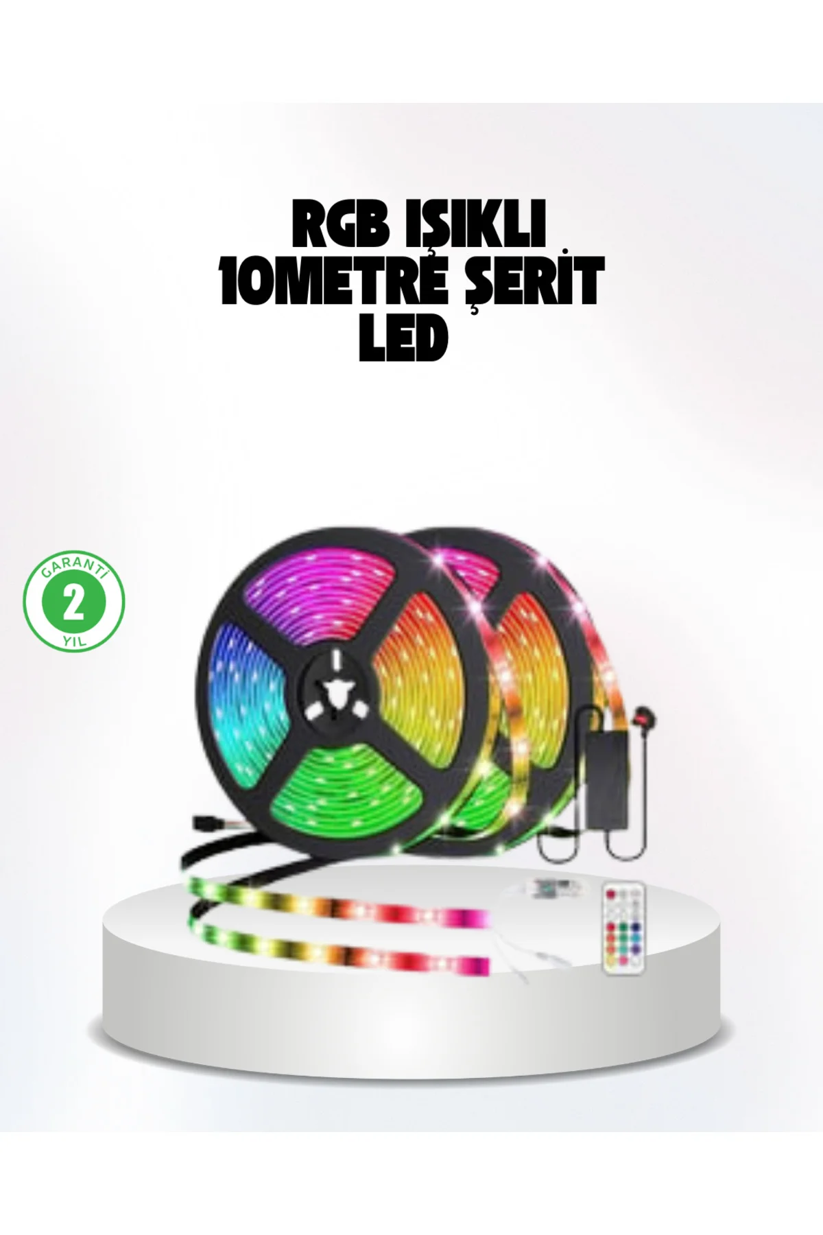 Müziğe Duyarlı Renkli Smart Şerit LED Işık USB Bağlantılı Ambiyans Aydınlatma