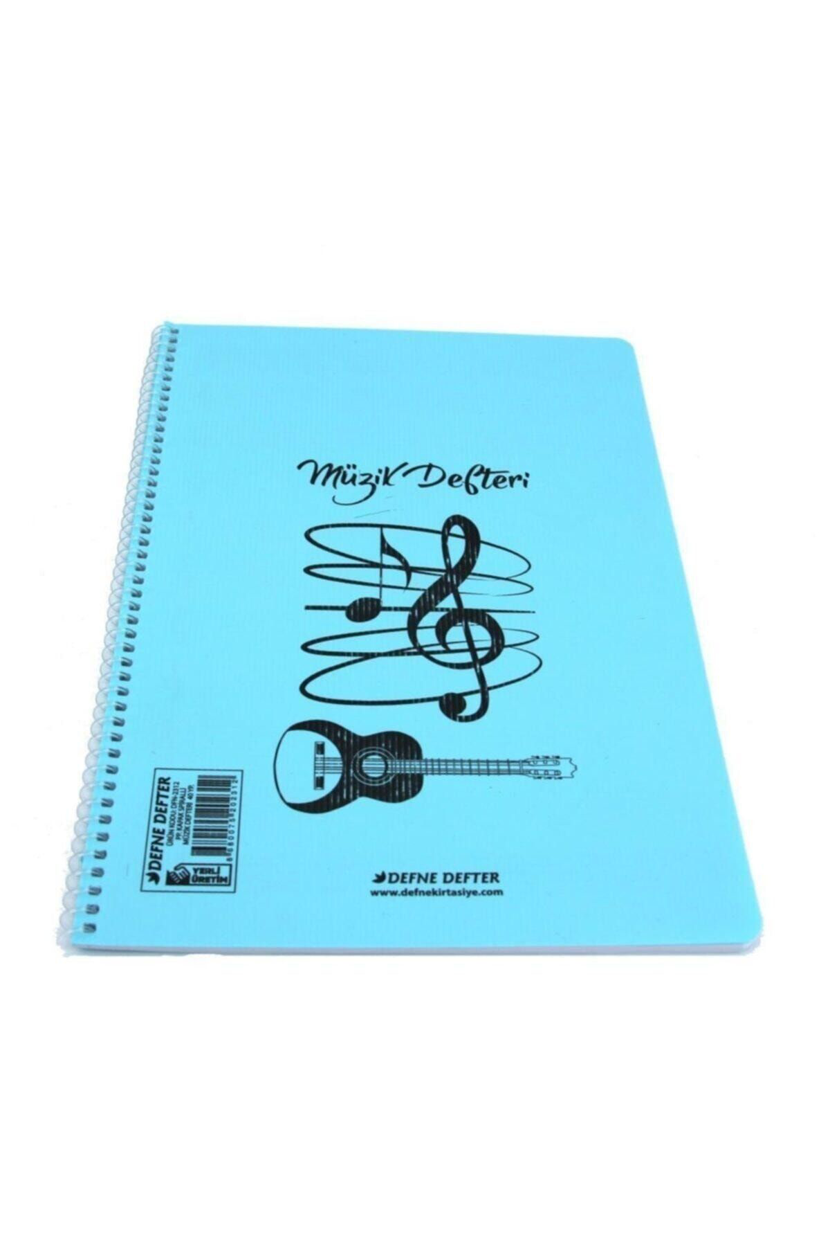 Defne Müzik Defter Spiralli 40 Yaprak