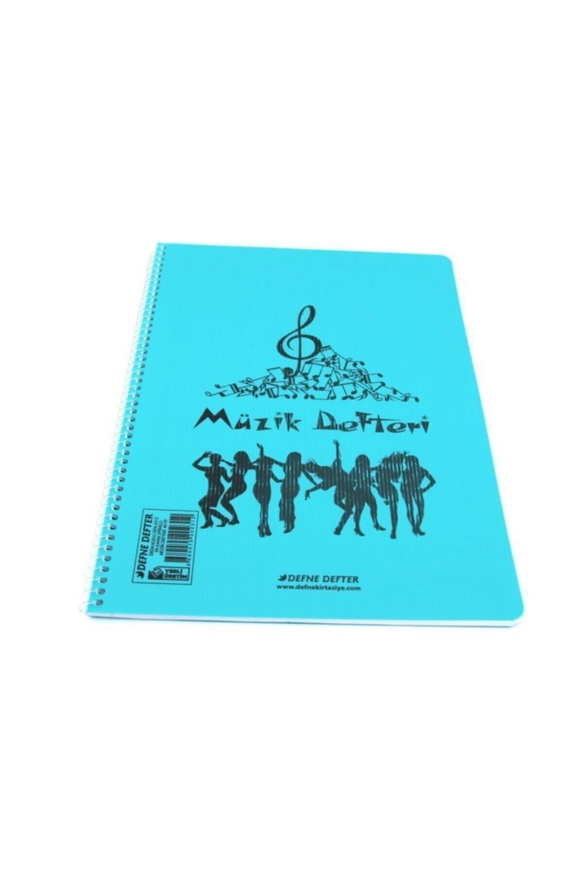 Defne Müzik Defter Spiralli 40 Yaprak
