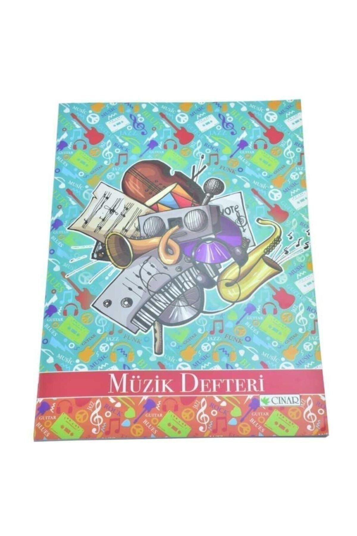 3 Çınar Müzik Defteri Büyük Boy 30X21cm 30 Yaprak