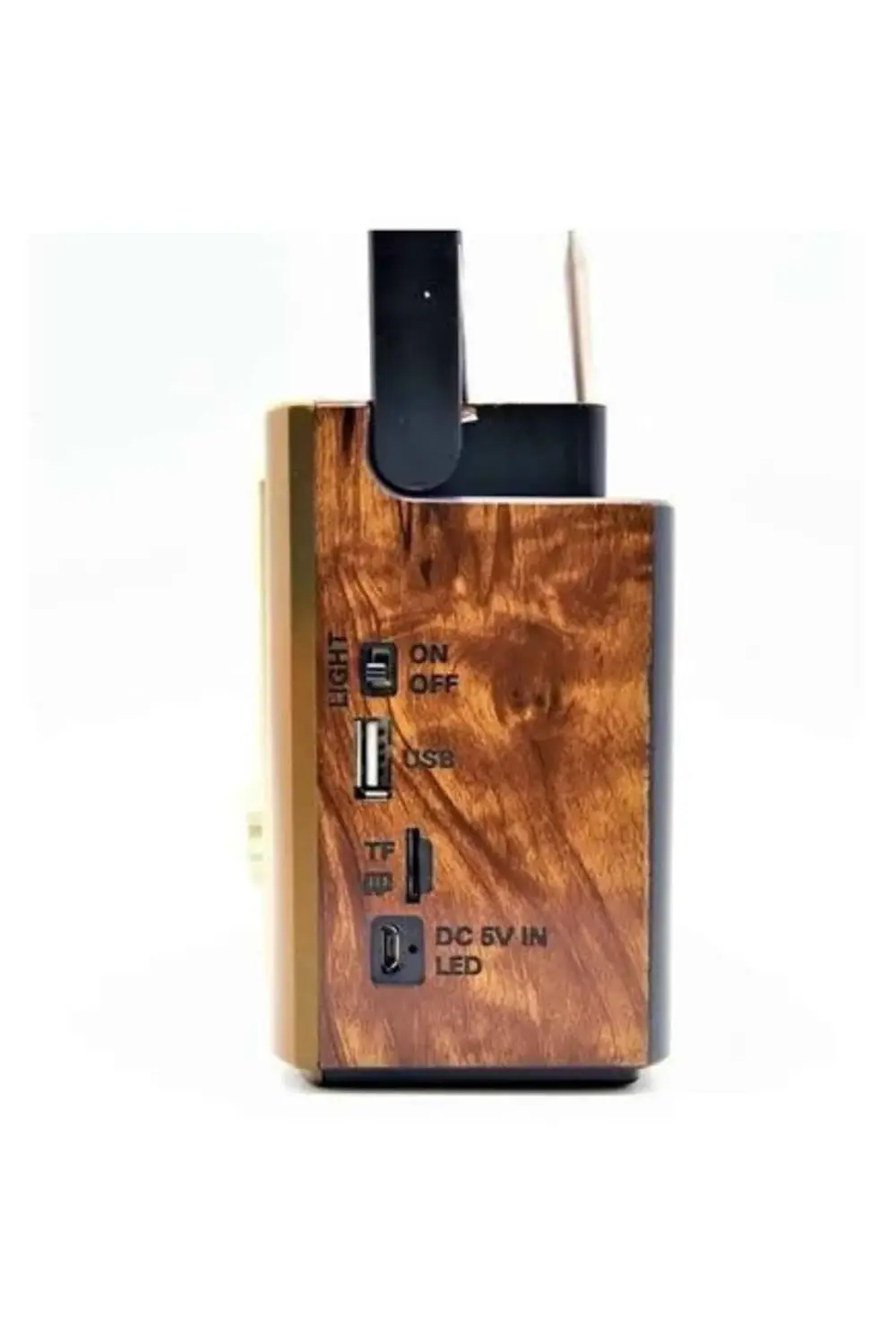 Müzik Kutusu Bluetooth Bağlantılı El Fenerli Nostaljik Tasarım Ra