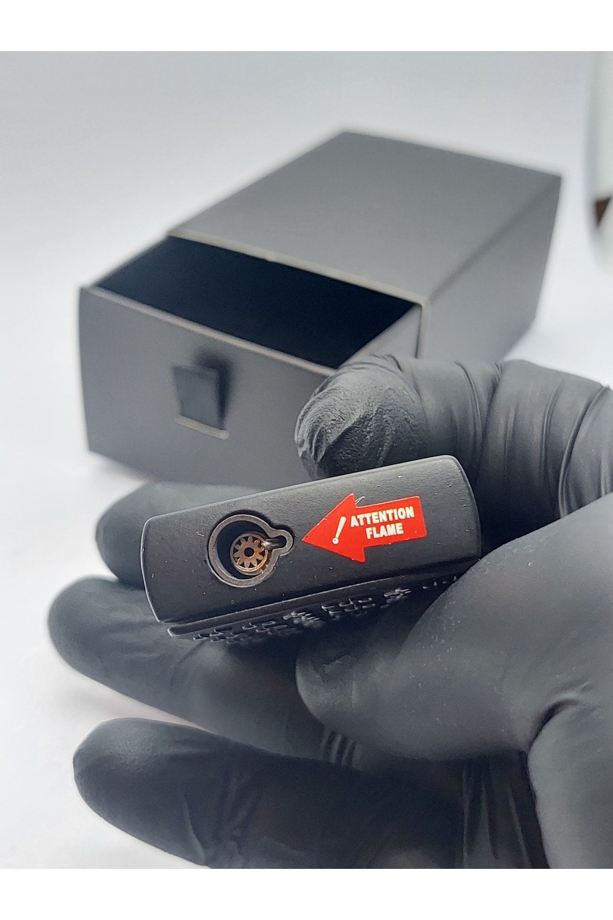 Pnp Müzik Notaları Desenli Metal Rüzgar Çakmağı Müzisyen Çakmağı Hedi