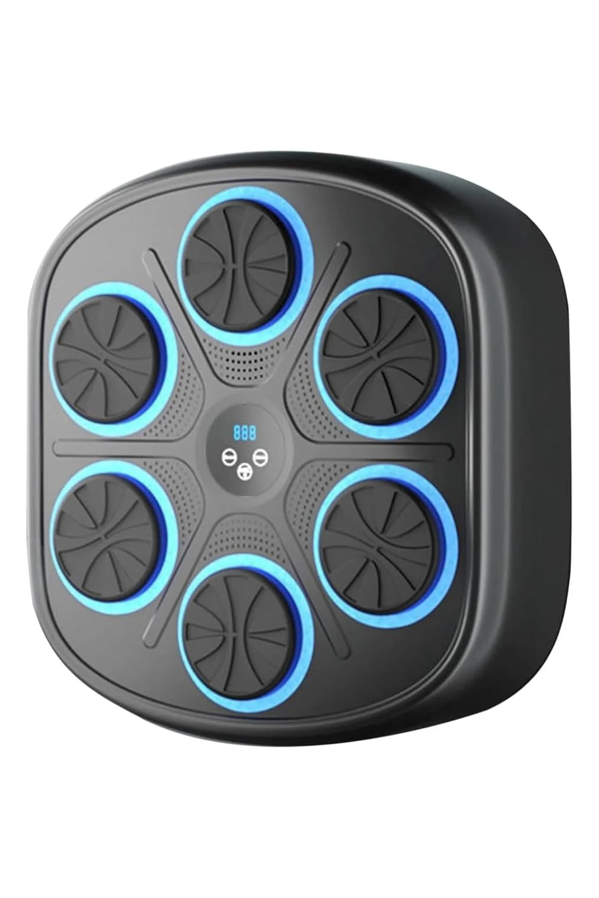 Müzikli Boks Makinesi, 9 Farklı Mod ve 9 Hız Ayarı, Bluetooth Hoparlörlü, Yumruk Absorbe Edic